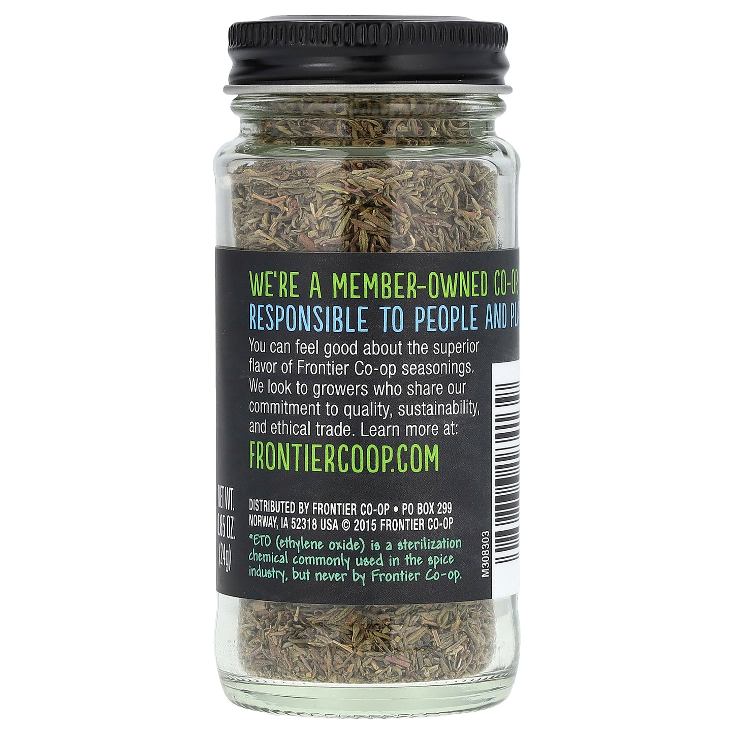 Frontier Co-op, Thyme Leaf, Fancy Grade, French Type, 0.85 oz (24 g)