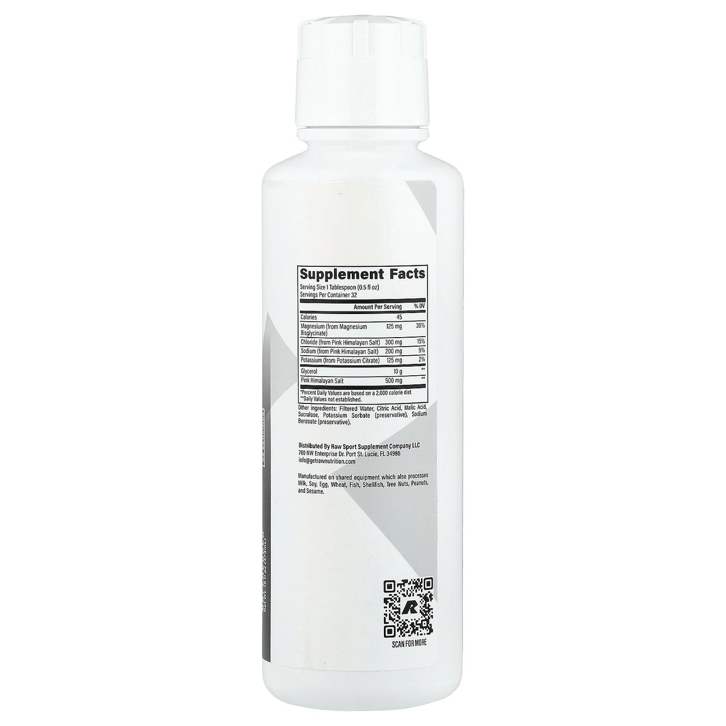 Raw Nutrition, Liquid Glycerol, Unflavored, 16 fl oz (473 ml)