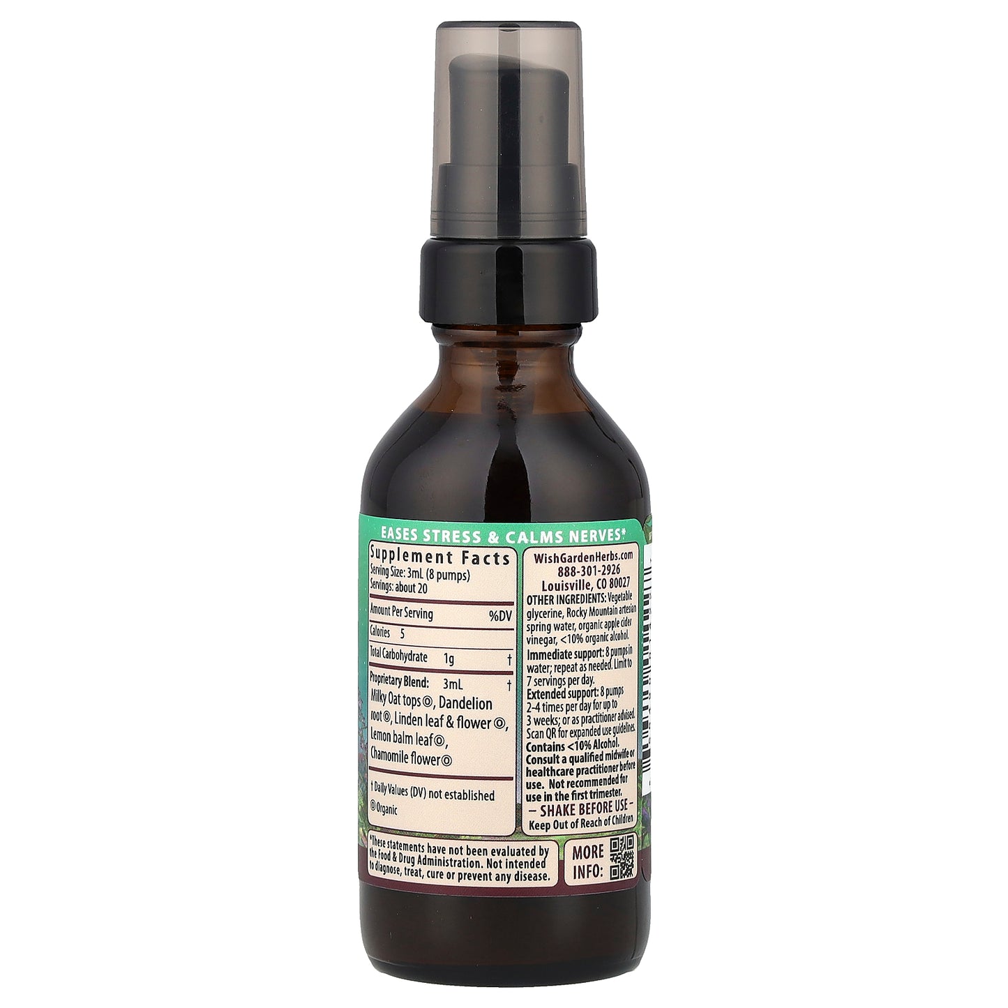 WishGarden Herbs, Stress™ Release, Pregnancy, 2 fl oz (59 ml)