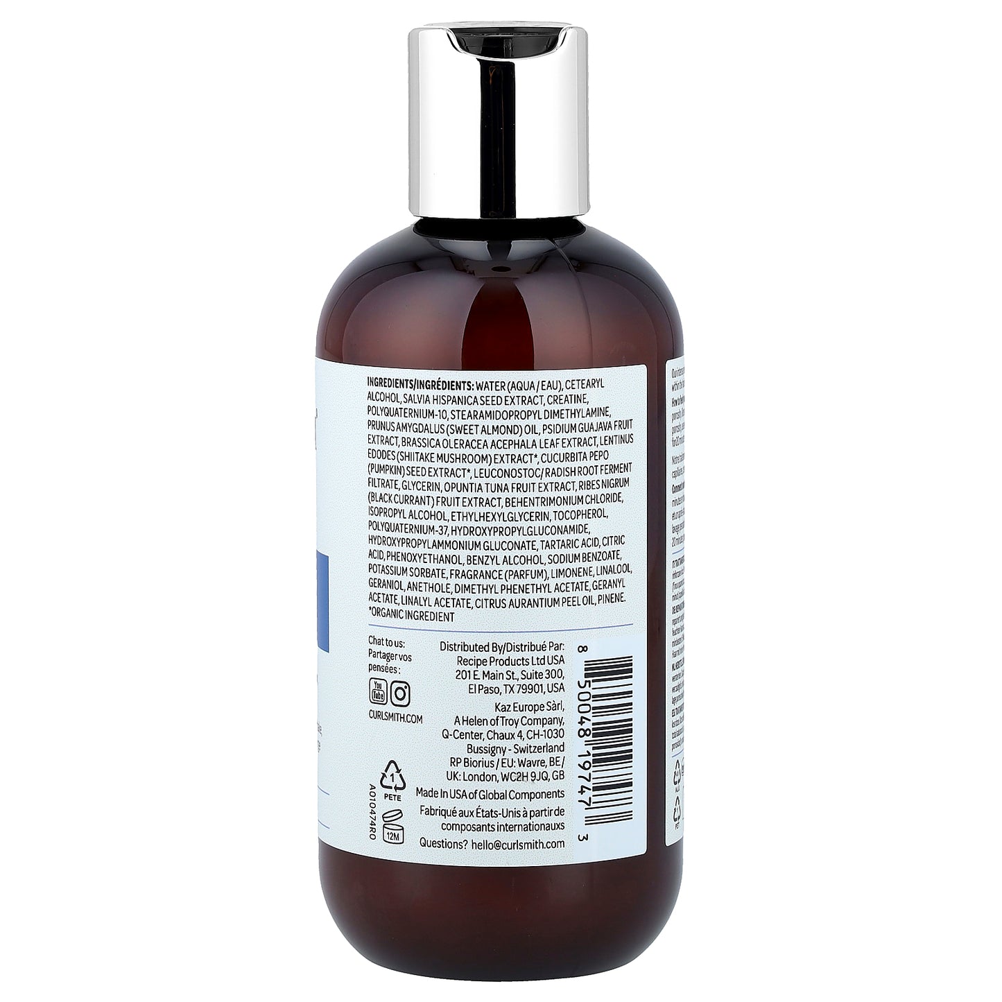 Curlsmith, Bond Curl Rehab Salve, Weak or Damaged Hair, 8 fl oz (237 ml)