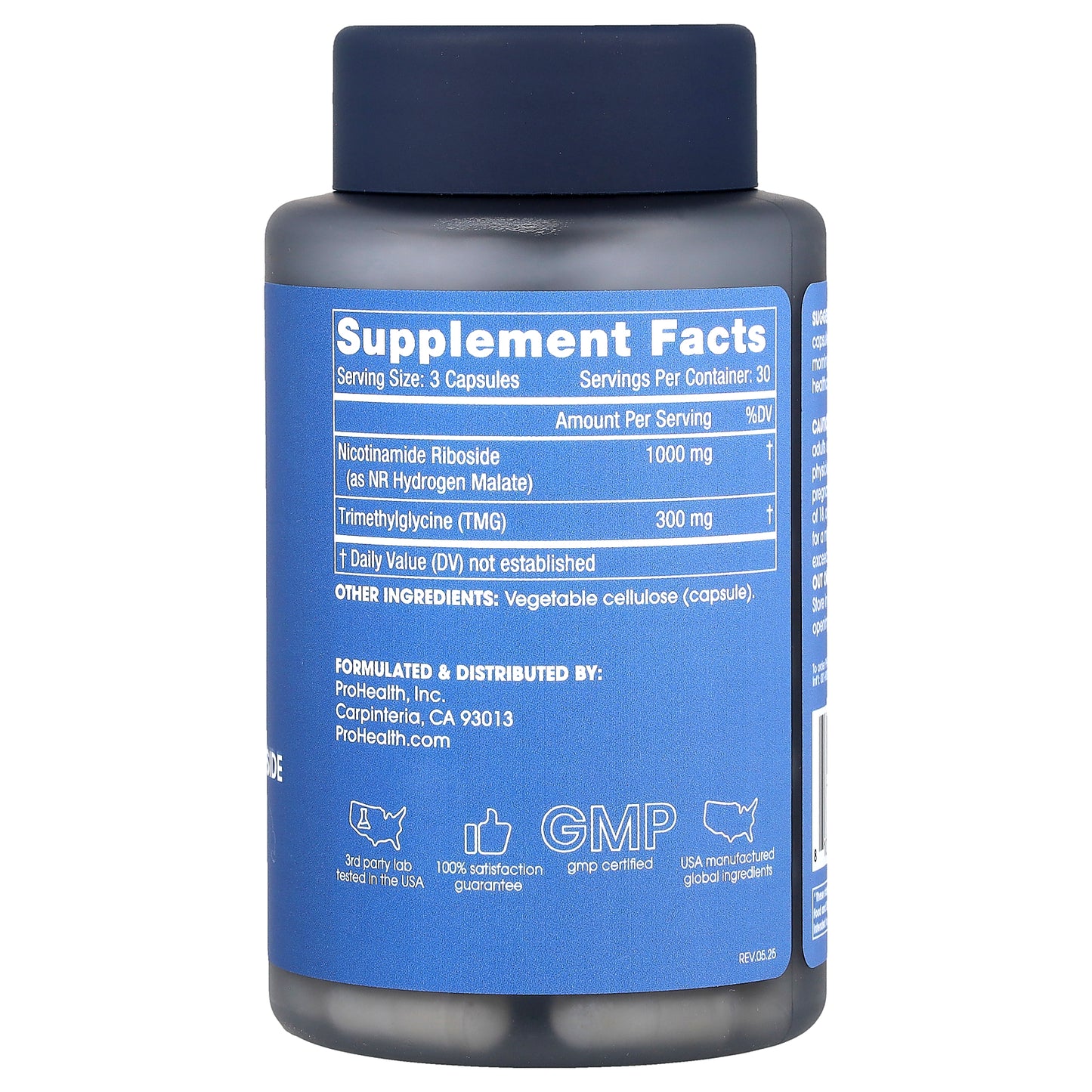 ProHealth Longevity, Nicotinamide Riboside Pro 1000, 90 Capsules