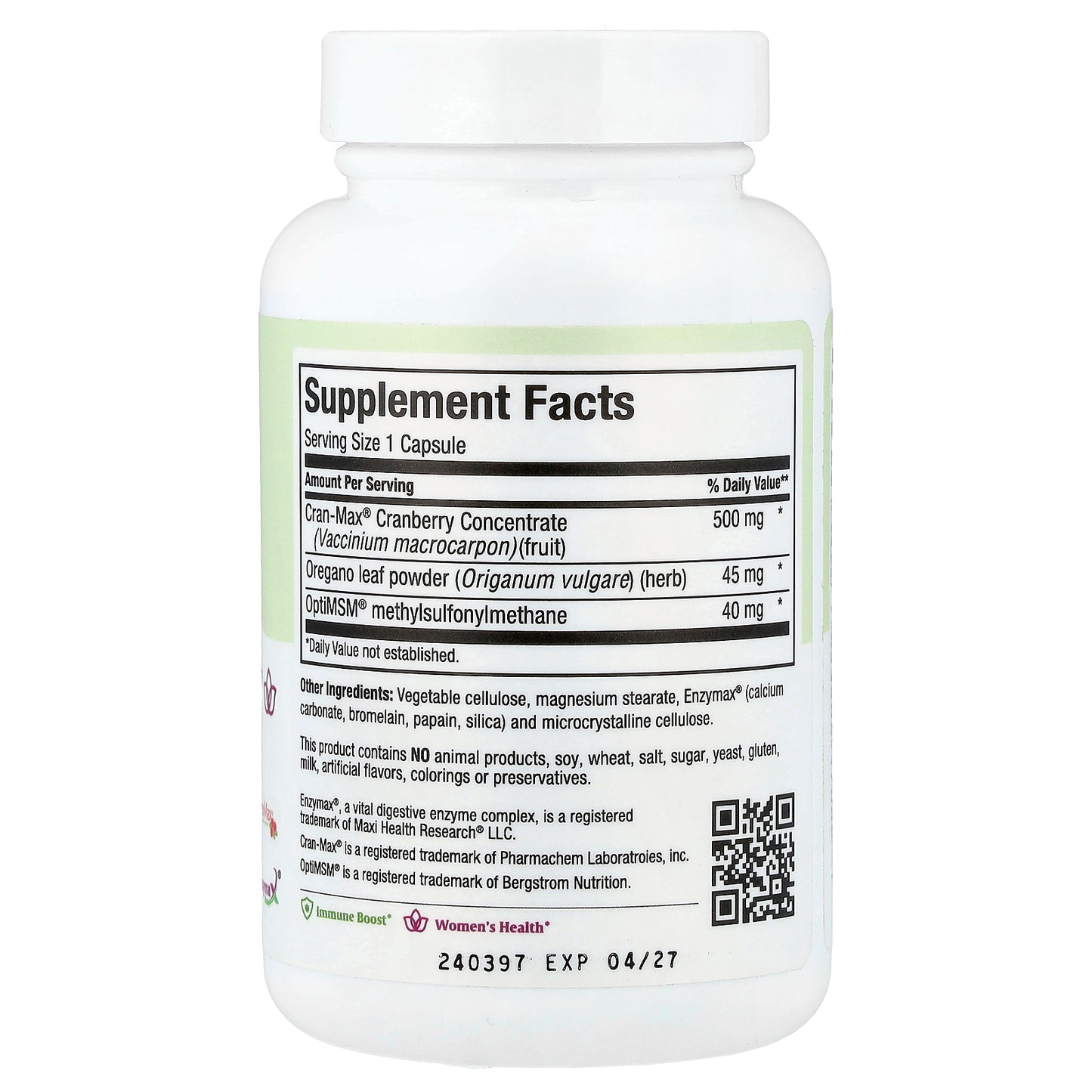 Maxi Health, Cran-Max Supreme™, 60 Maxicaps