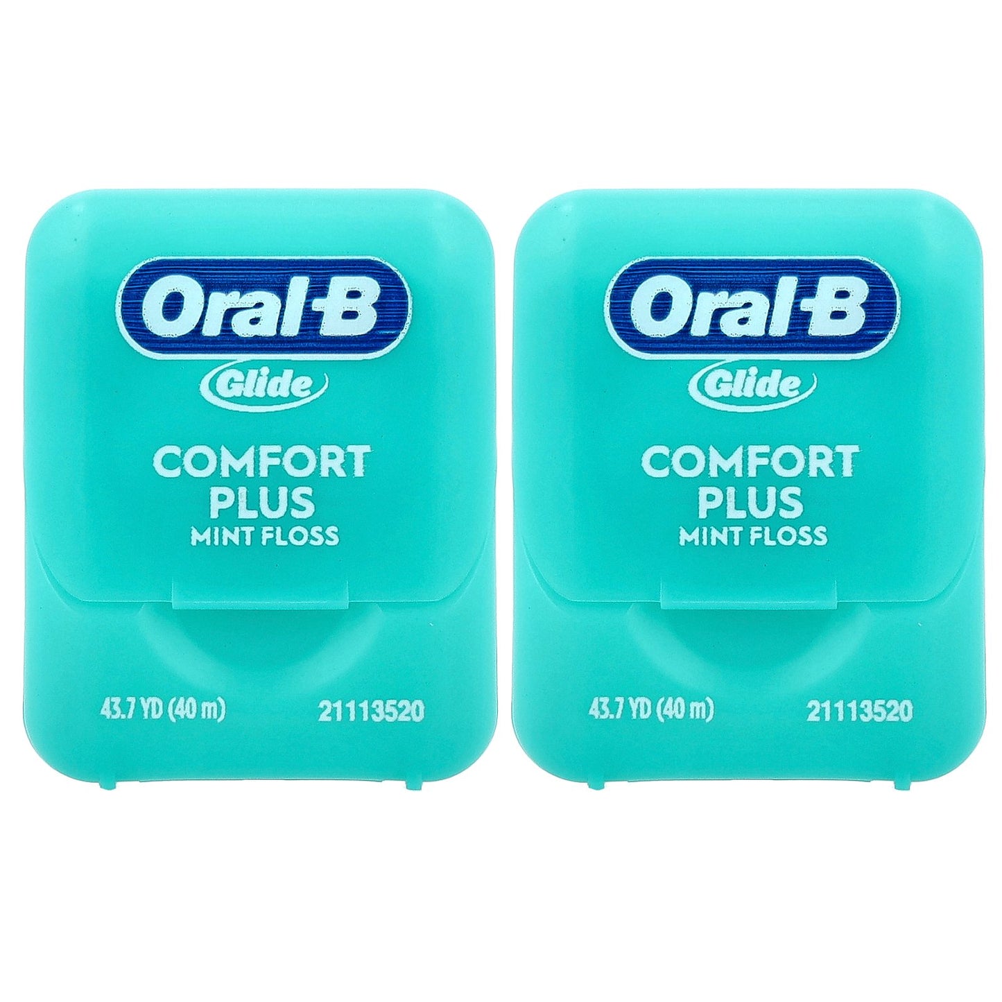 Oral-B, Glide Floss, Pro Health, Comfort Plus, Mint, 2 Pack, 43.7 yd (40 m) Each