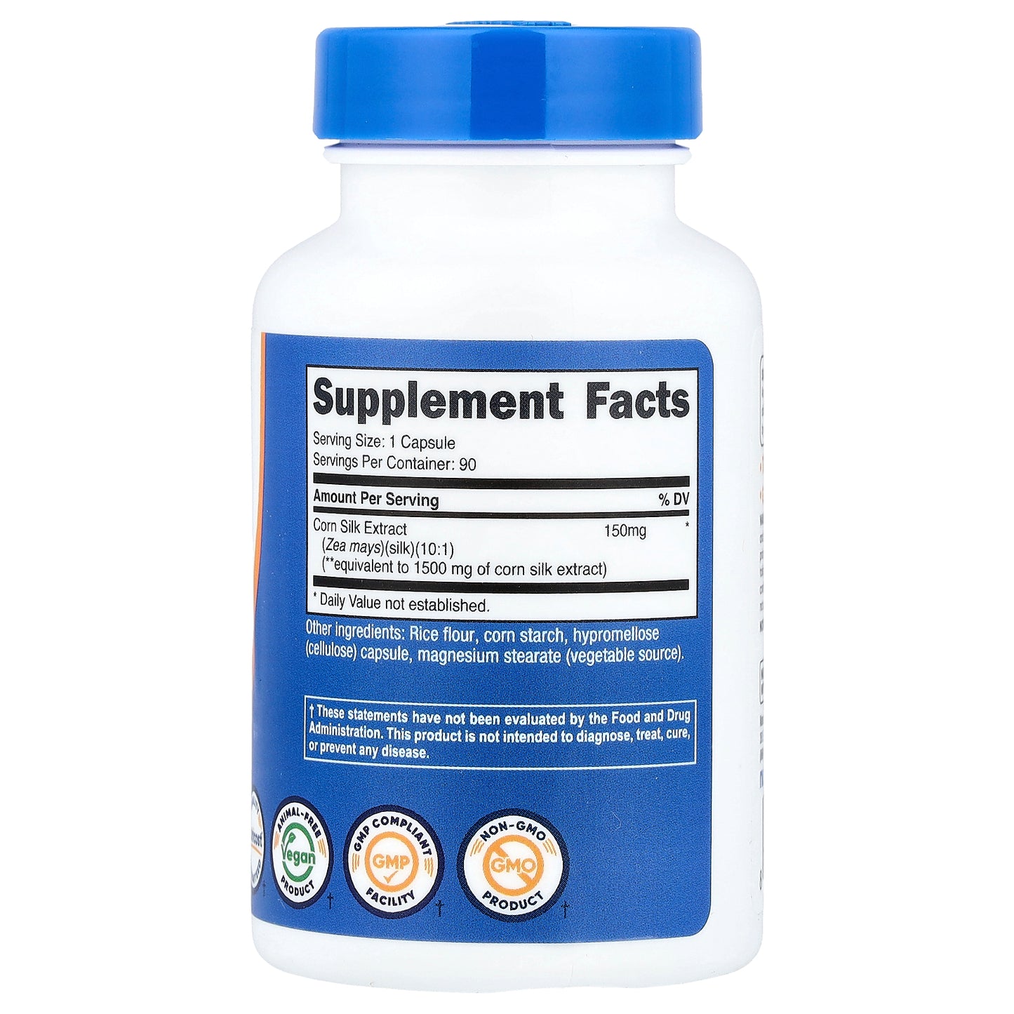 Nutricost, Corn Silk, 150 mg, 90 Capsules