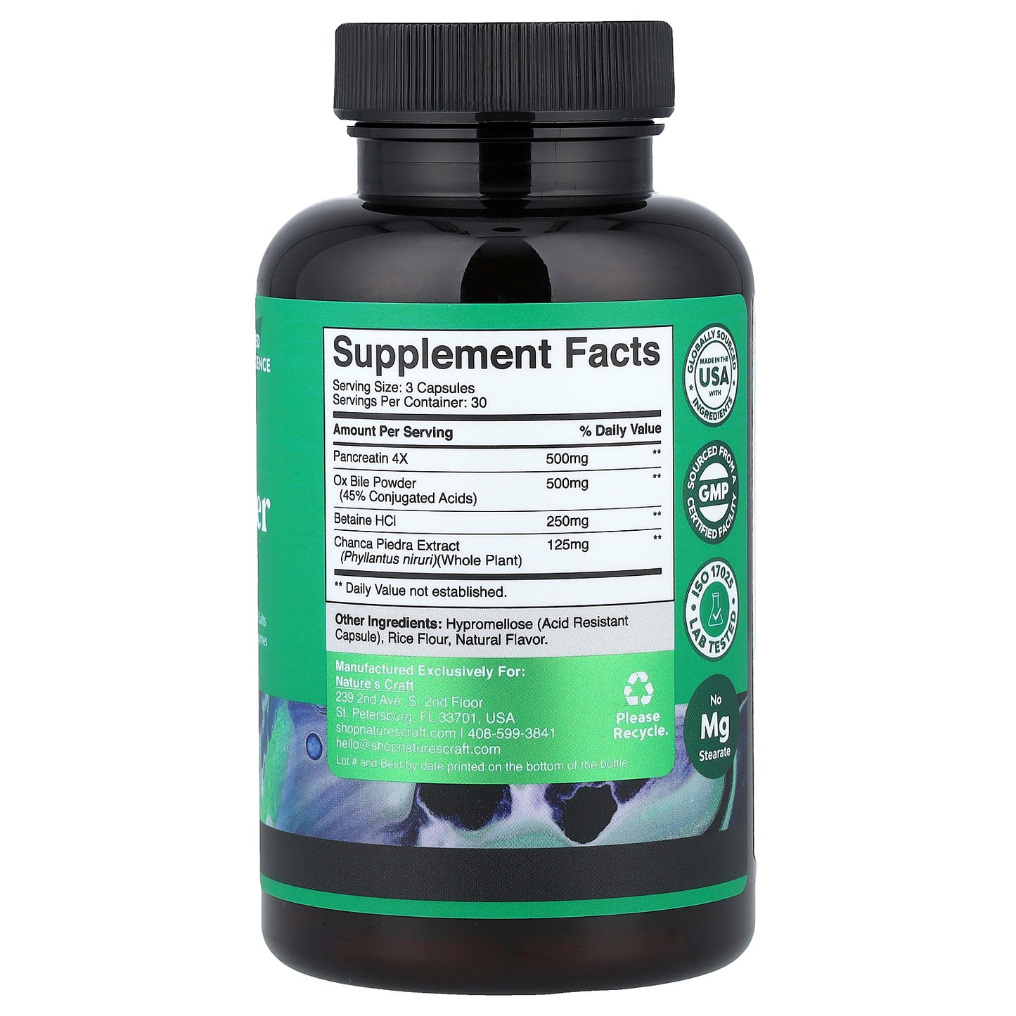 Nature's Craft, Gallbladder Support, 90 Capsules