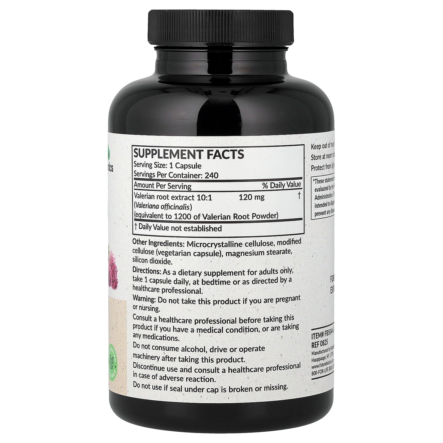 Futurebiotics, Valerian Root, 240 Vegetarian Capsules