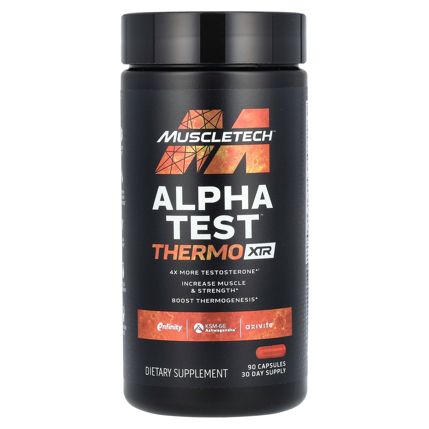 MuscleTech, AlphaTest™ Thermo XTR, 90 Capsules