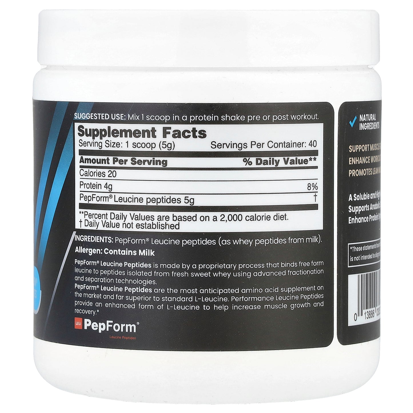 NB Pure, Performance Leucine+, 7.05 oz (200 g)