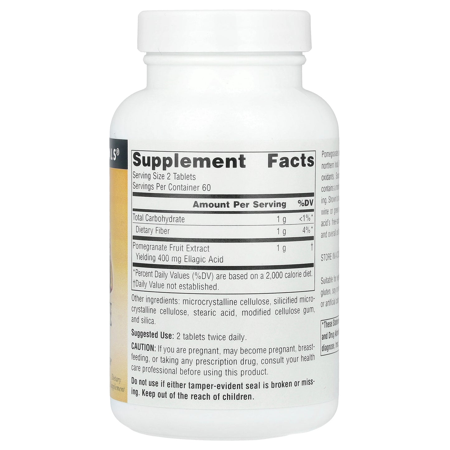 Source Naturals, Pomegranate Extract, 500 mg , 120 Tablets