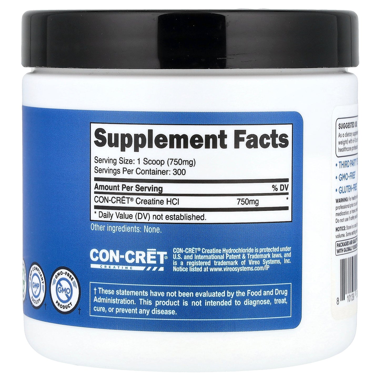 Nutricost, Creatine HCl, Unflavored, 8 oz (225 g)
