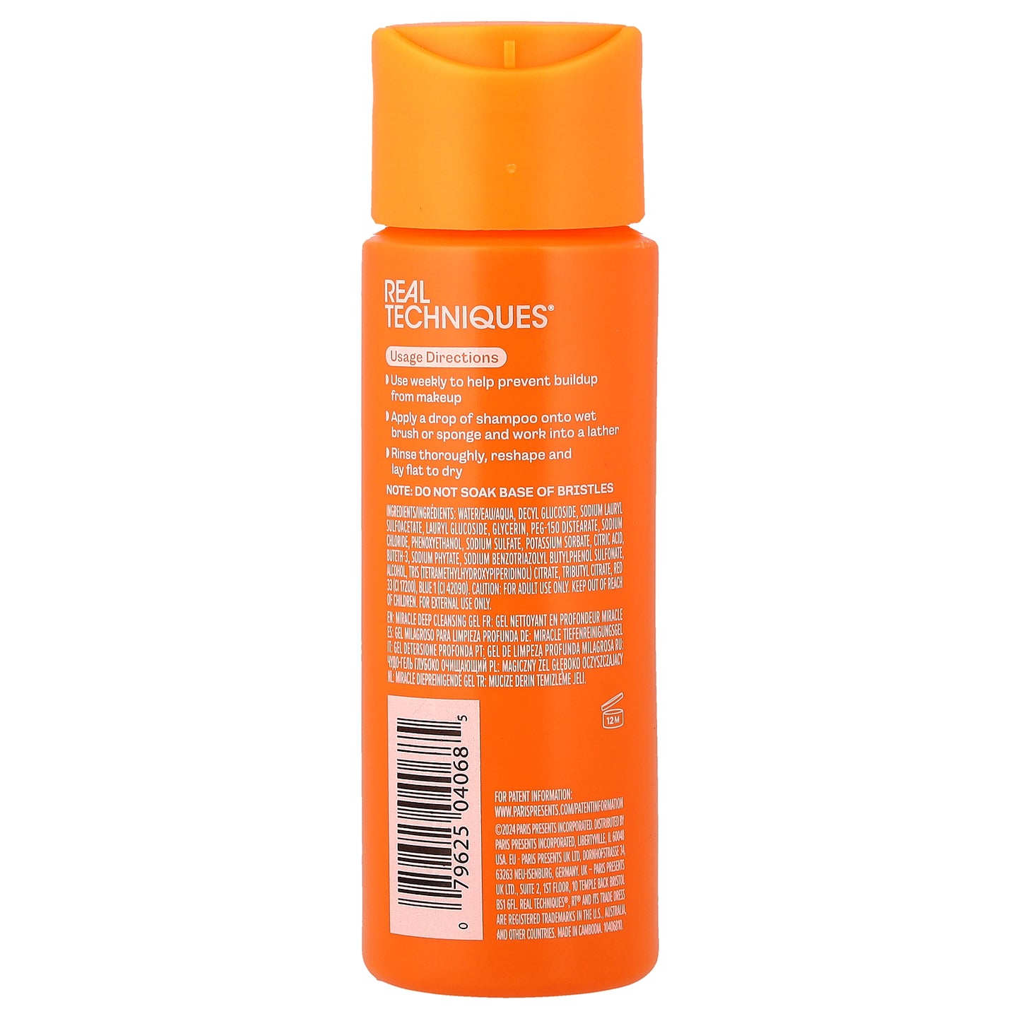Real Techniques, Miracle Deep Cleansing Gel, 4 fl oz (118 ml)