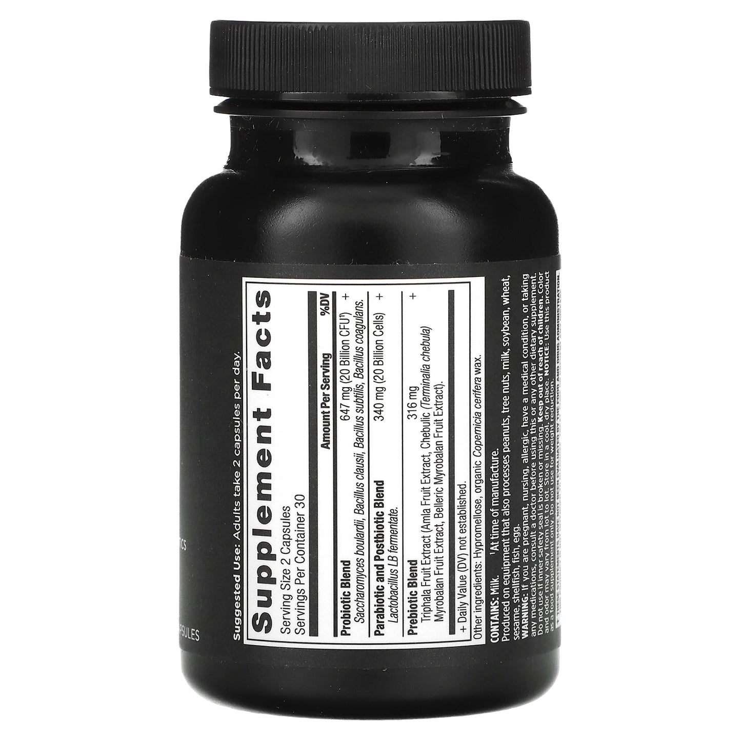 Ancient Nutrition, SBO Probiotics Trinity, 60 Capsules