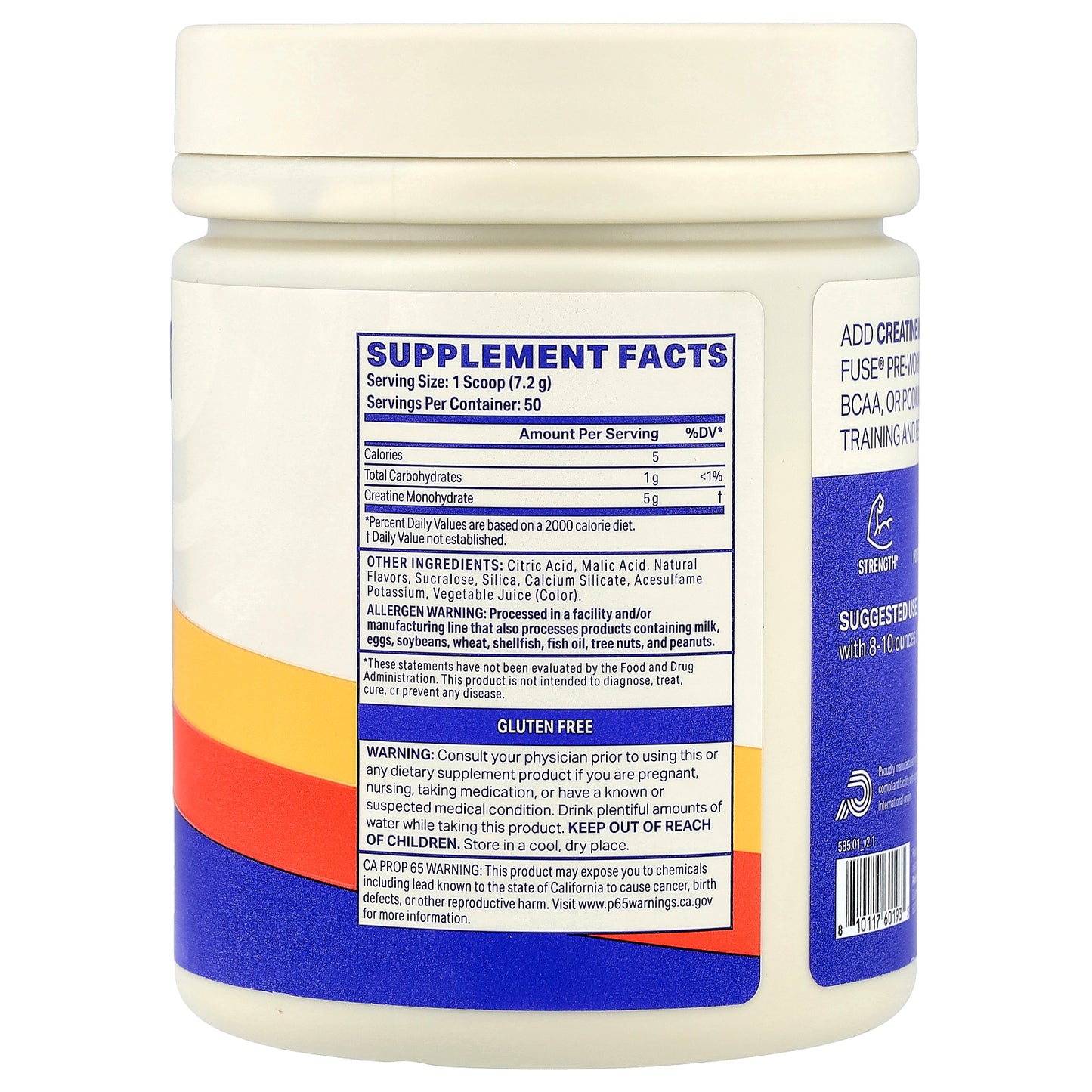 Podium Nutrition, Creatine Monohydrate, Pink Lemonade, 12.7 oz (360 g)