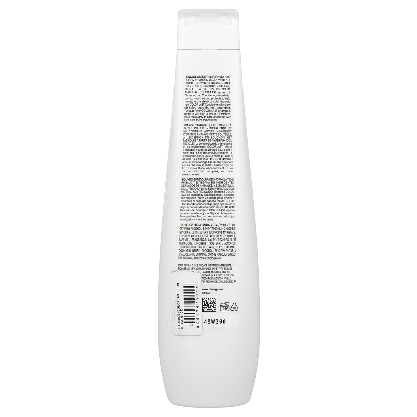 Biolage, Color Last, Conditioner, For Color-Treated Hair, 13.5 fl oz (400 ml)