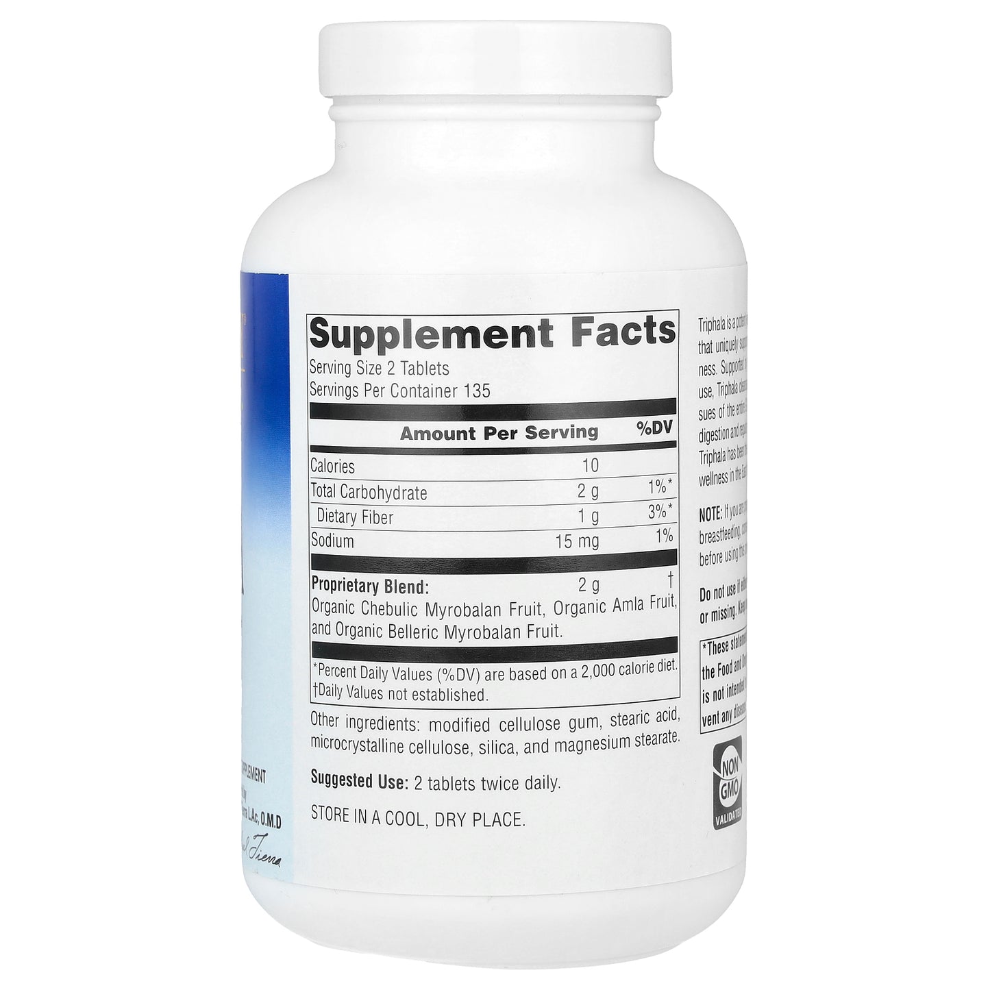 Planetary Herbals, Triphala, 270 Tablets