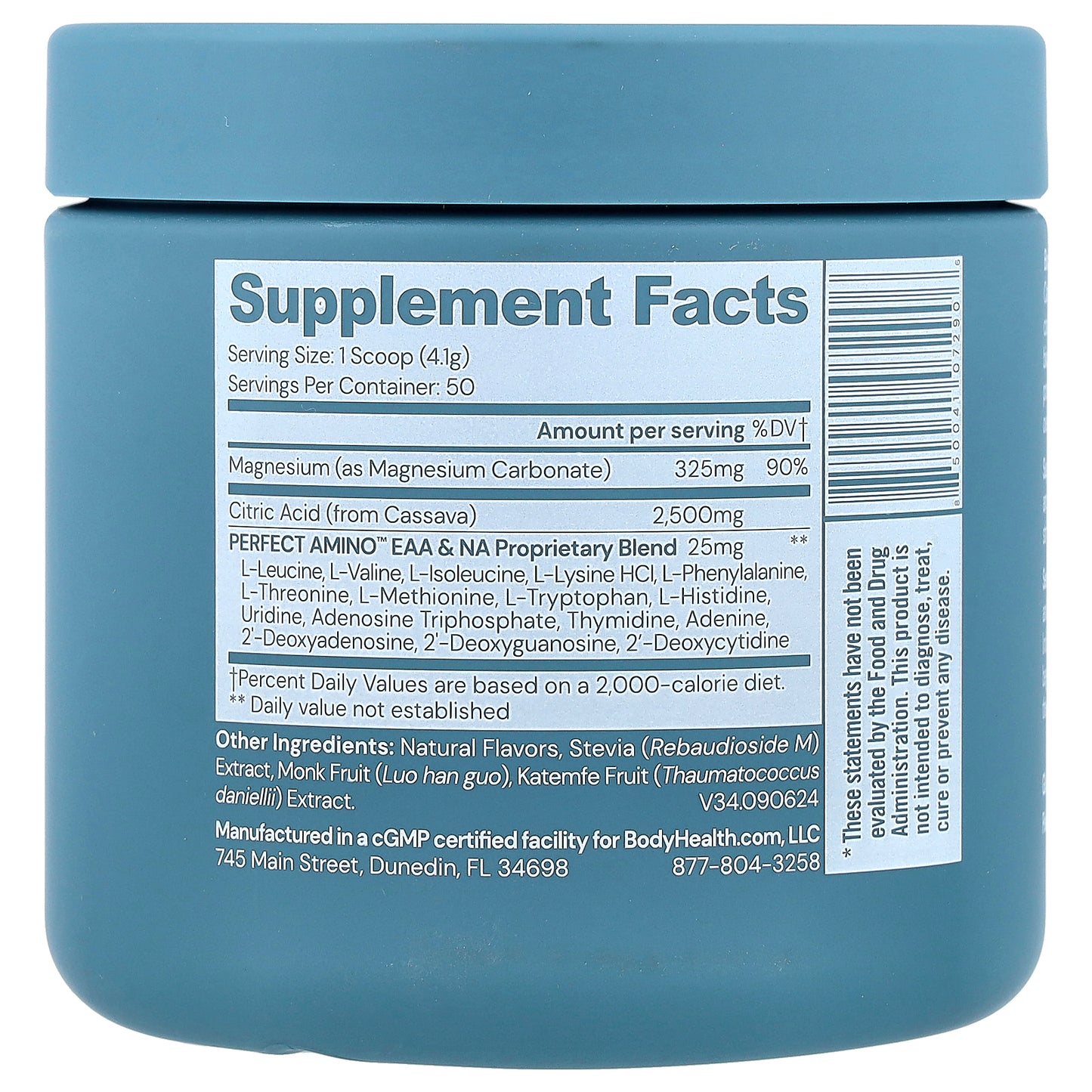 BodyHealth, Body Calm, Berry Lemon, 7.2 oz (205 g)