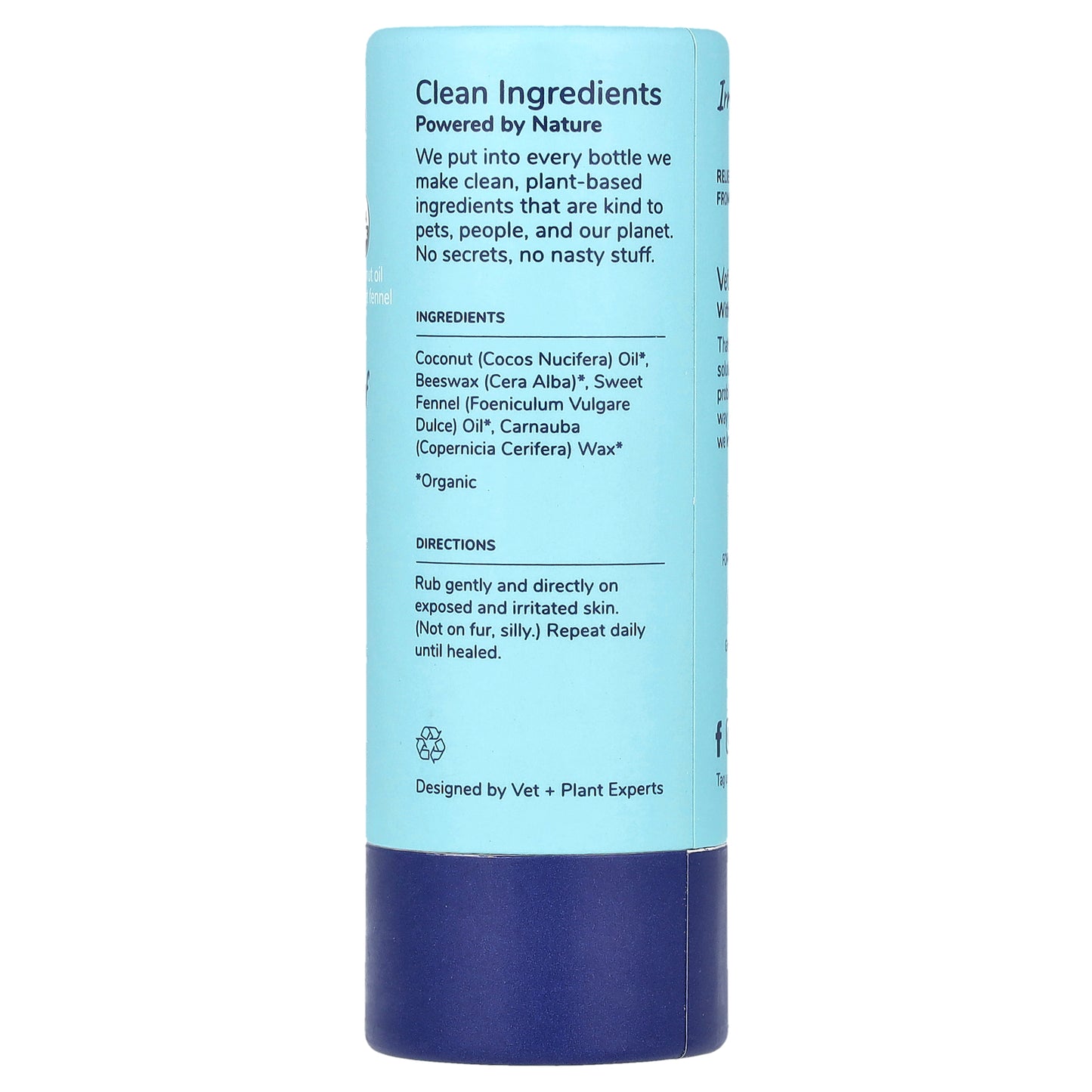 Kin+Kind, Hot Spot Natural Relief, For Dogs + Cats, Coconut Oil, Sweet Fennel , 1.76 oz (50 g)