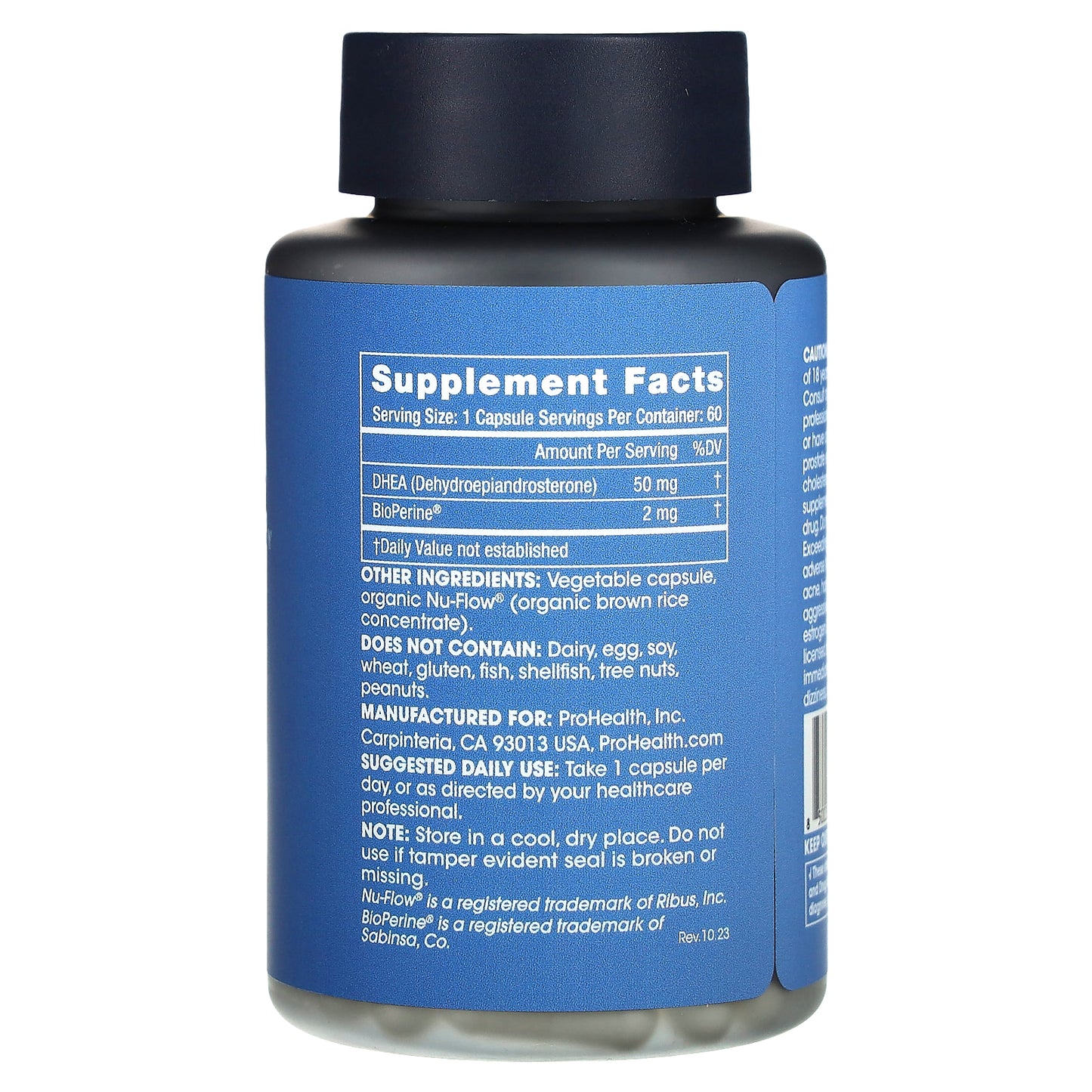 ProHealth Longevity, DHEA, 50 mg, 60 Capsules