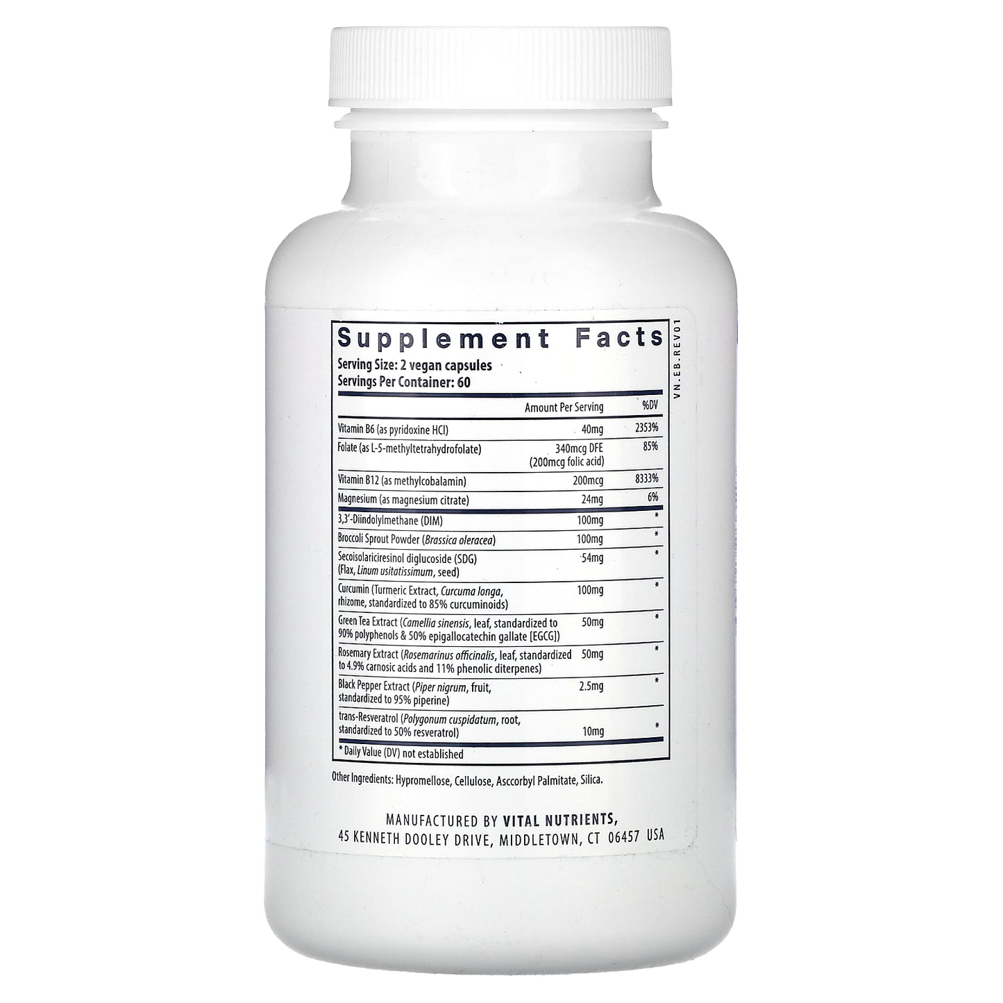 Vital Nutrients, Hormone Balance, 120 Vegan Capsules