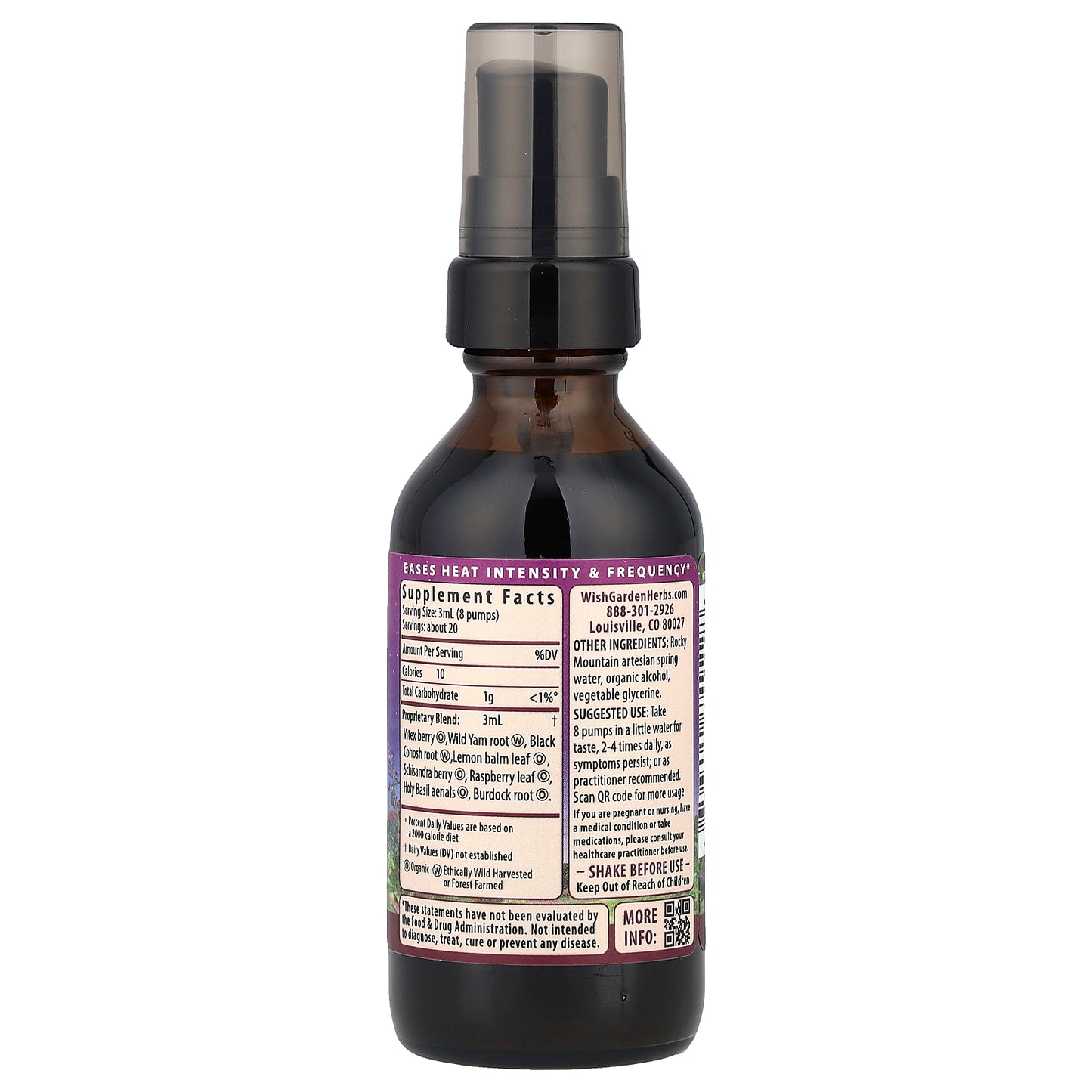 WishGarden Herbs, Hot Flash™ Tamer , 2 fl oz (59 ml)