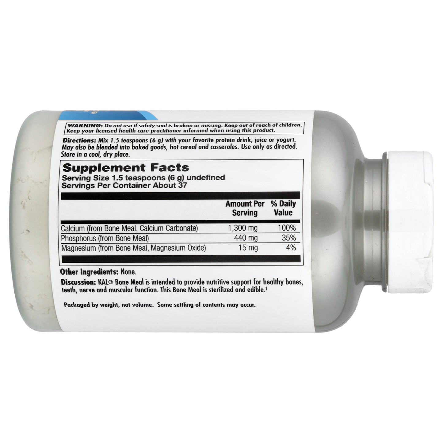 KAL, Bone Meal Powder, 8 oz (227 g)