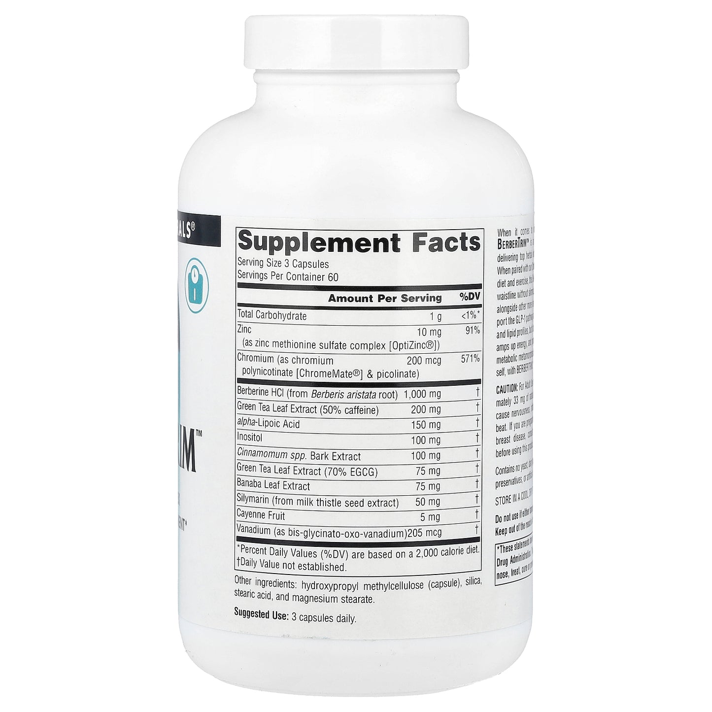 Source Naturals, BerberTrim™, 180 Capsules