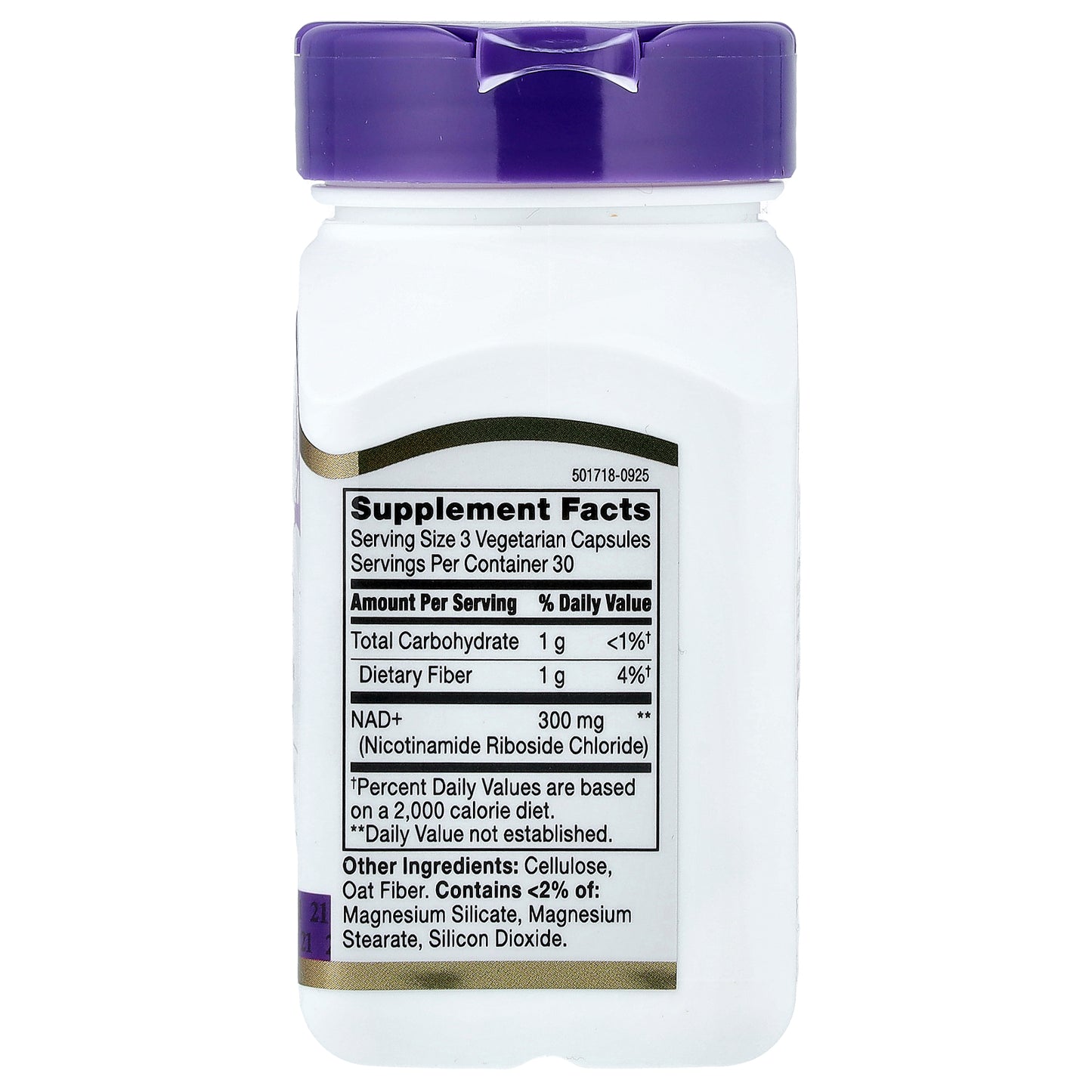 21st Century, NAD+, 90 Vegetarian Capsules (100 mg per Capsule)