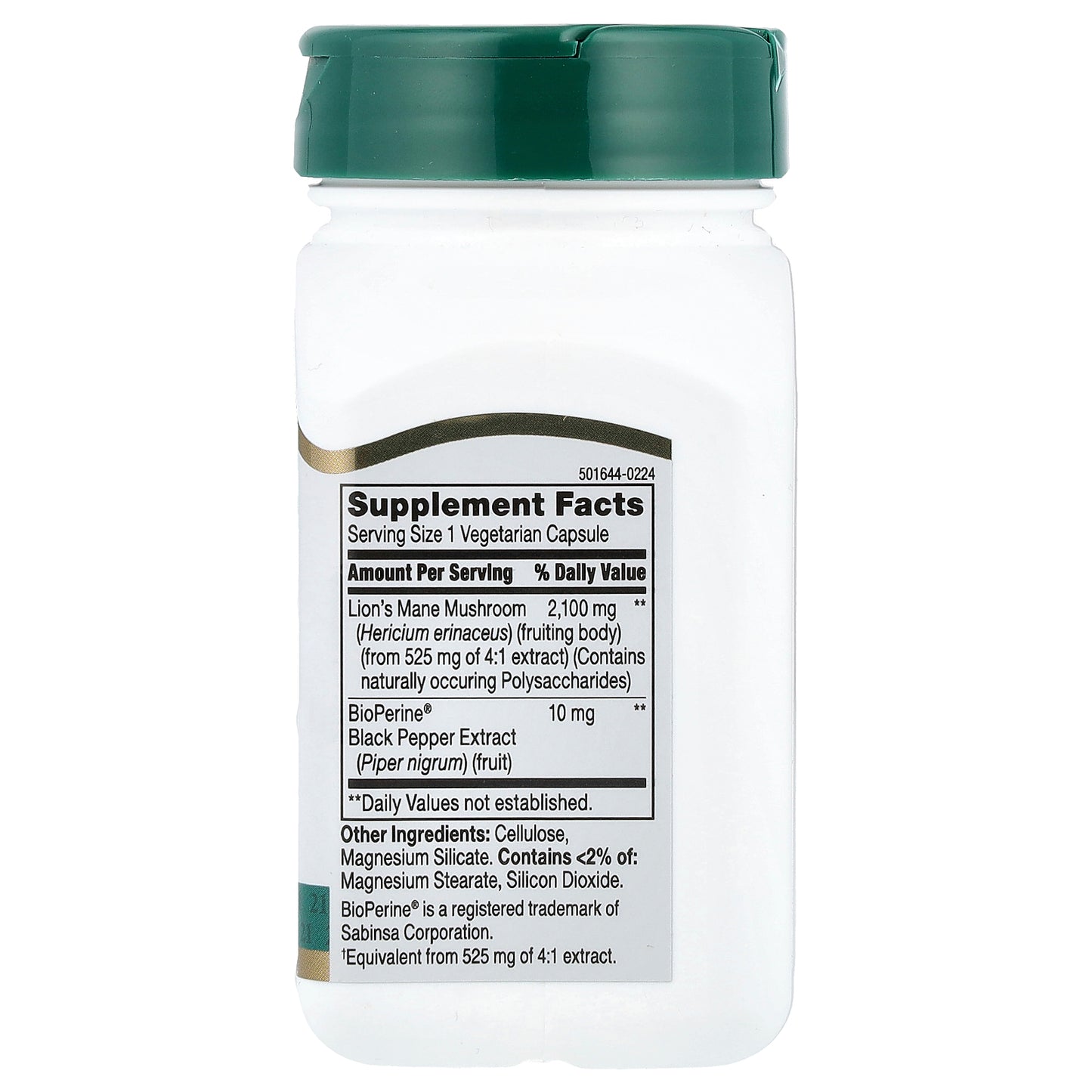 21st Century, Lion's Mane, 2,100 mg, 60 Vegetarian Capsules