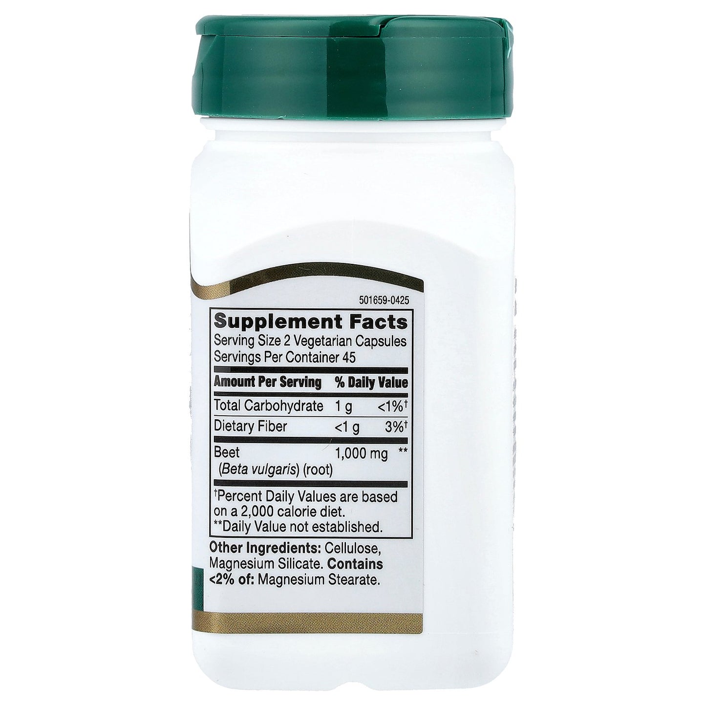 21st Century, Beet Root, 90 Capsules (500 mg per Capsule)