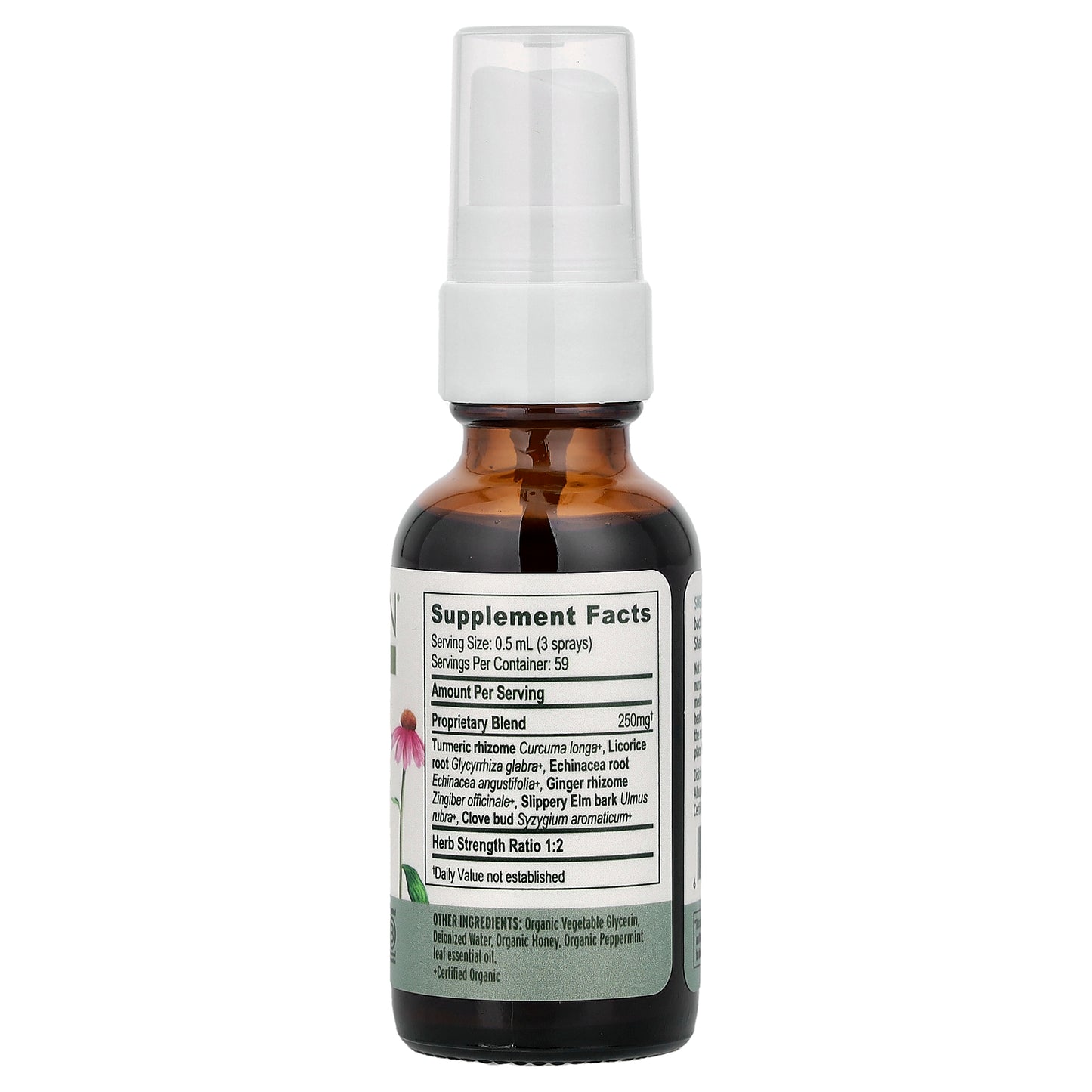 Banyan Botanicals, Throat Soother Herbal Spray, 1 fl oz (30 ml)