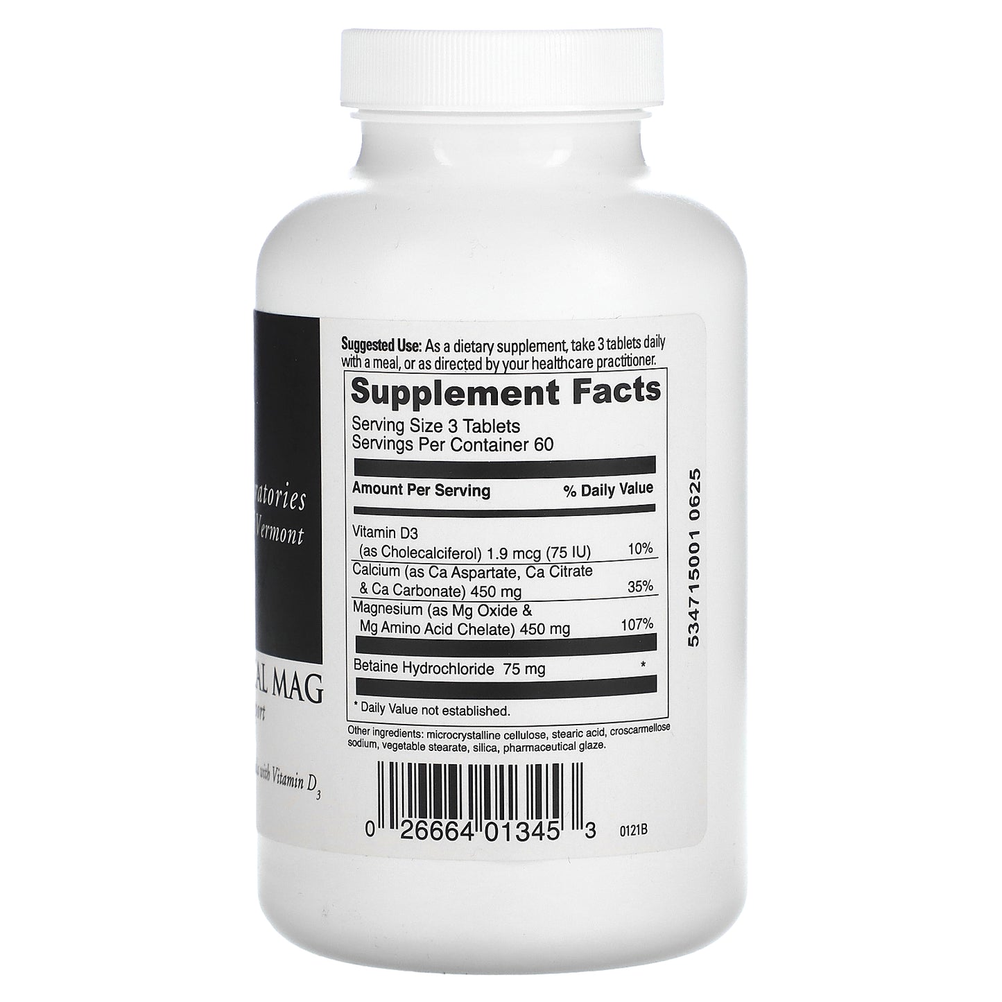 DaVinci Laboratories, Multi-Source Cal Mag, 180 Tablets