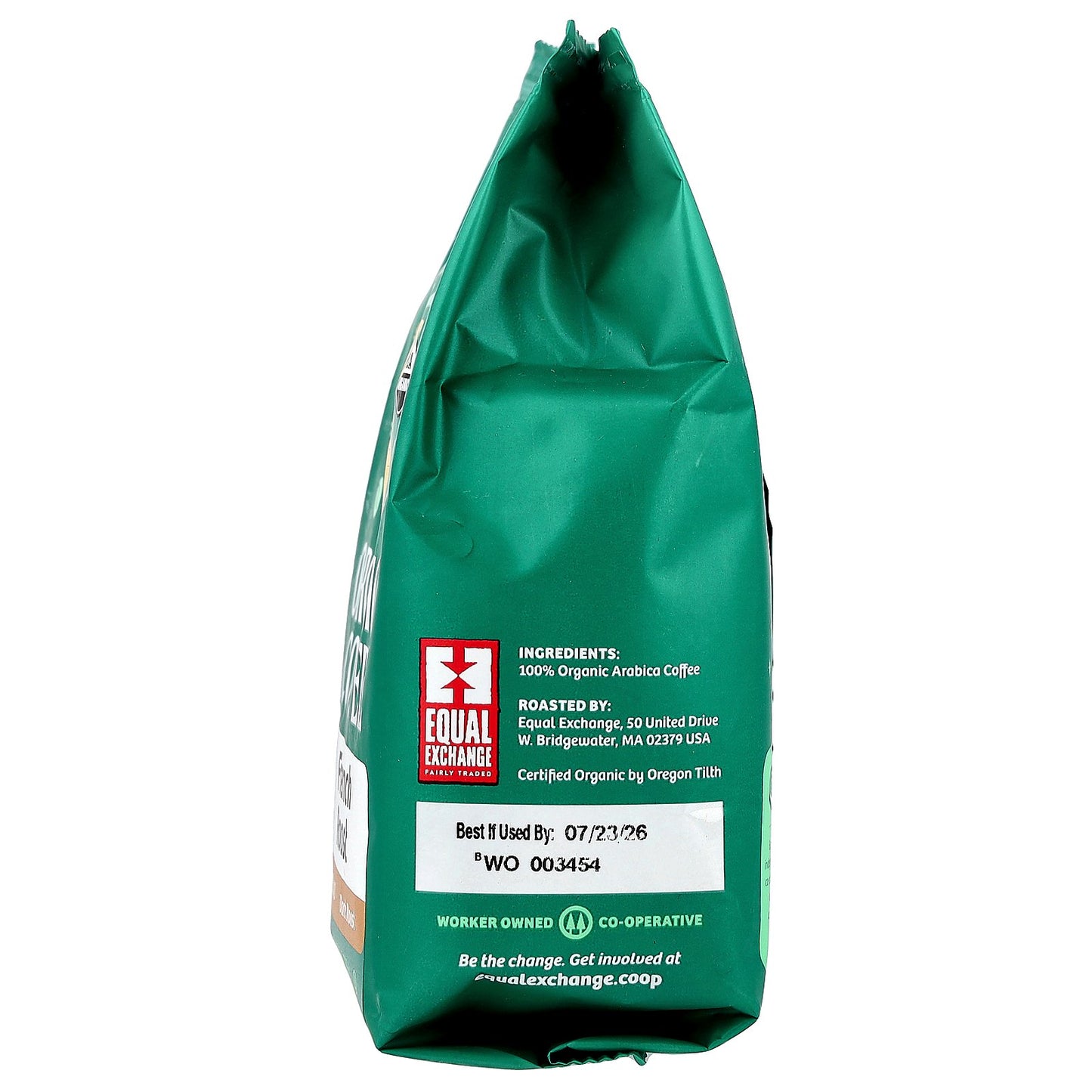 Equal Exchange, Organic Coffee, French Roast, Ground, Dark Roast, 9 oz (255 g)