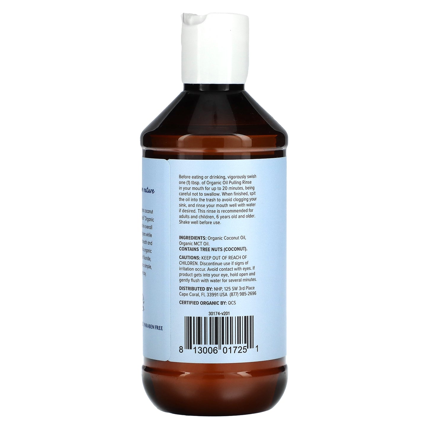 Dr. Mercola, Oil Pulling Rinse, Fluoride Free , 8.12 fl oz (240 ml)