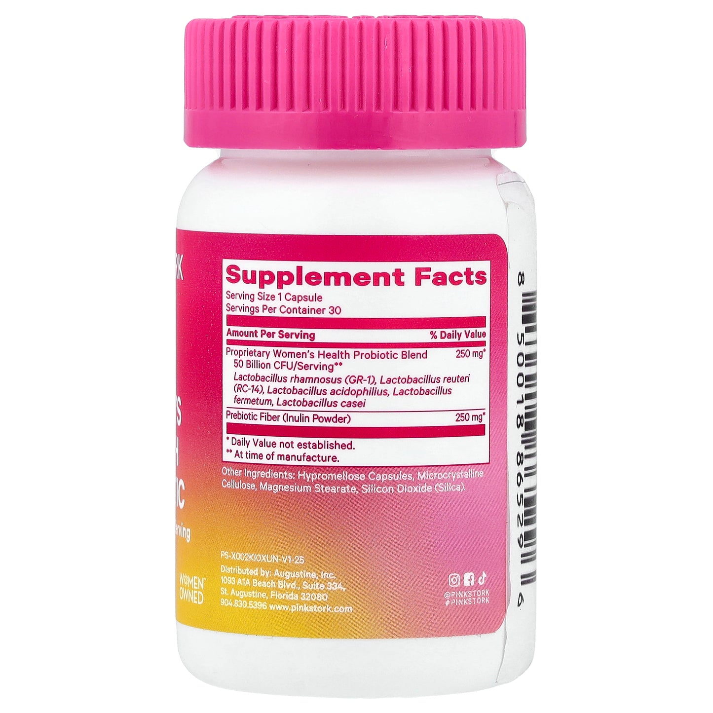 Pink Stork, Women's Health Probiotic, 30 Capsules