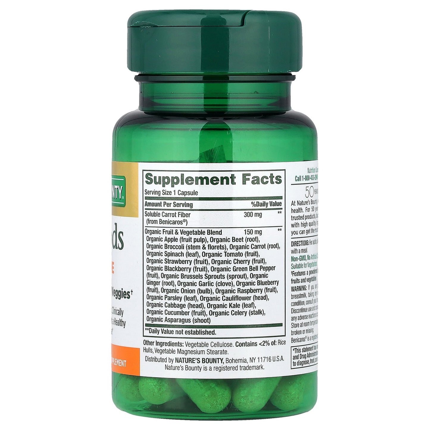 Nature's Bounty, Superfoods Plus Immune, 30 Capsules