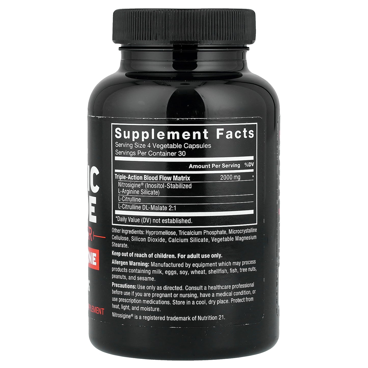 Force Factor, Nitric Oxide Booster + L-Arginine, 120 Capsules