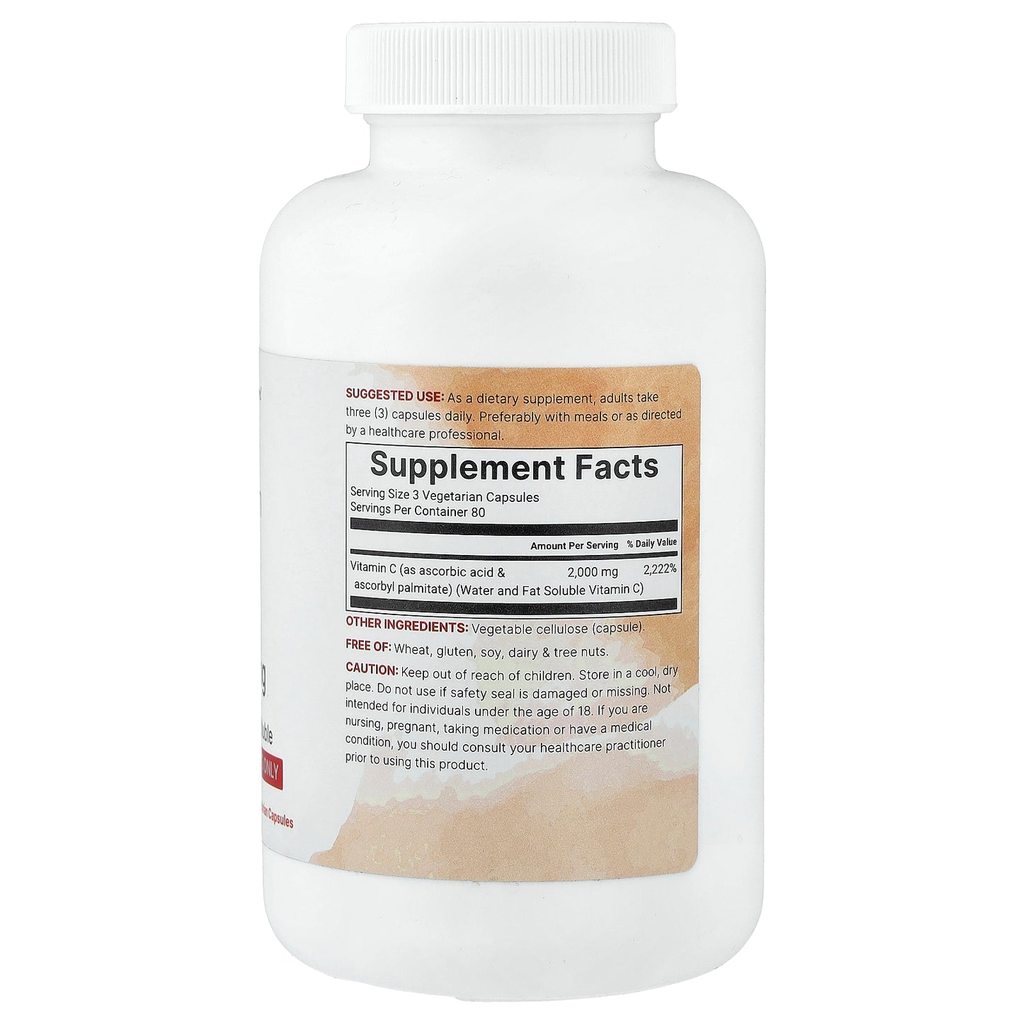 Micro Ingredients, Pure Vitamin C, 240 Vegetarian Capsules (666.66 mg per Capsule)