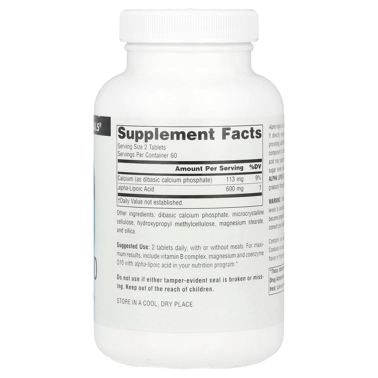 Source Naturals, Alpha Lipoic Acid, Timed Release, 120 Tablets