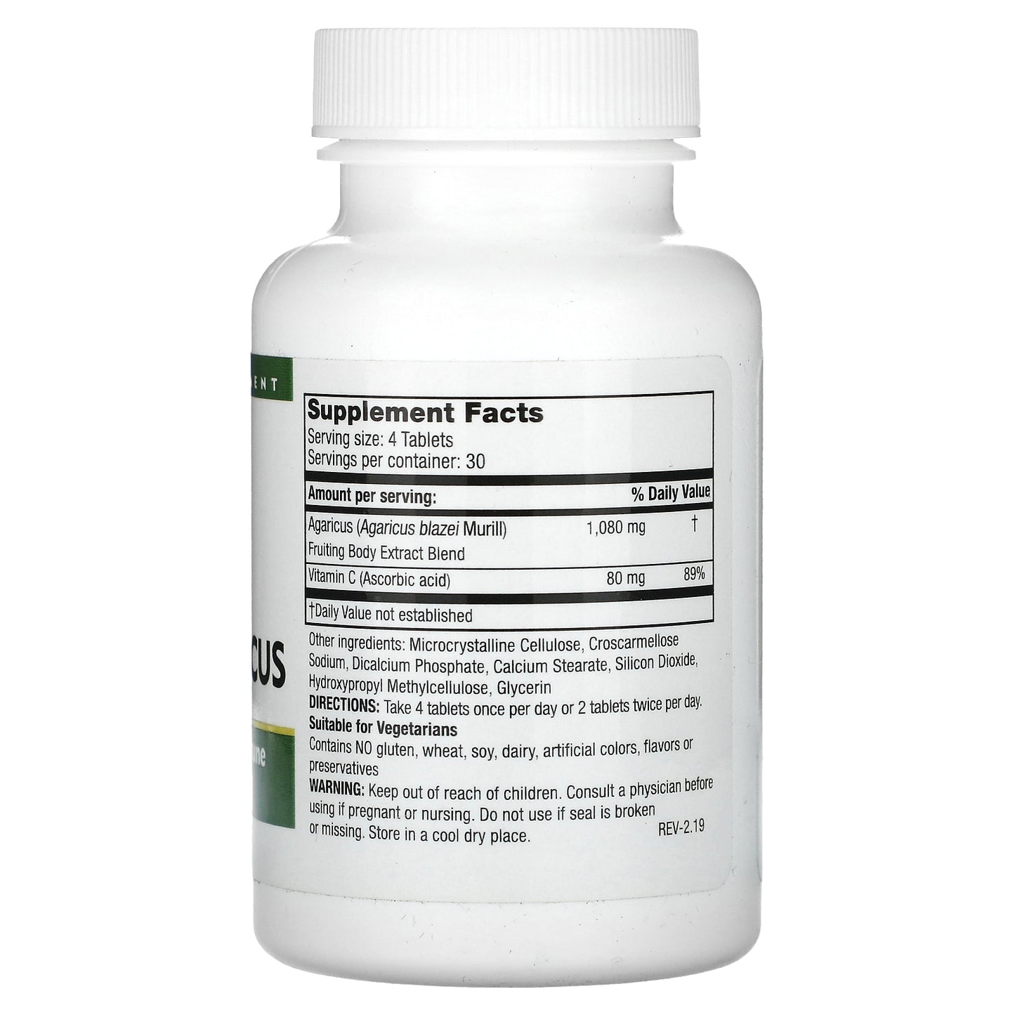 Mushroom Wisdom, Super Royal Agaricus, 120 Vegetarian Tablets