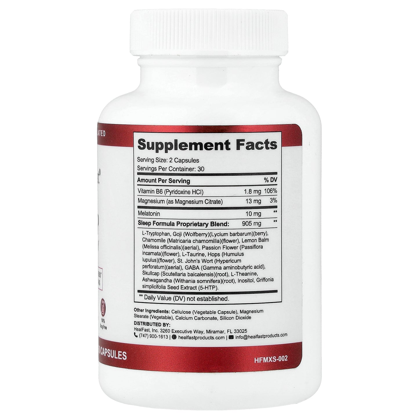 HealFast, Max Sleep Recovery, 60 Capsules