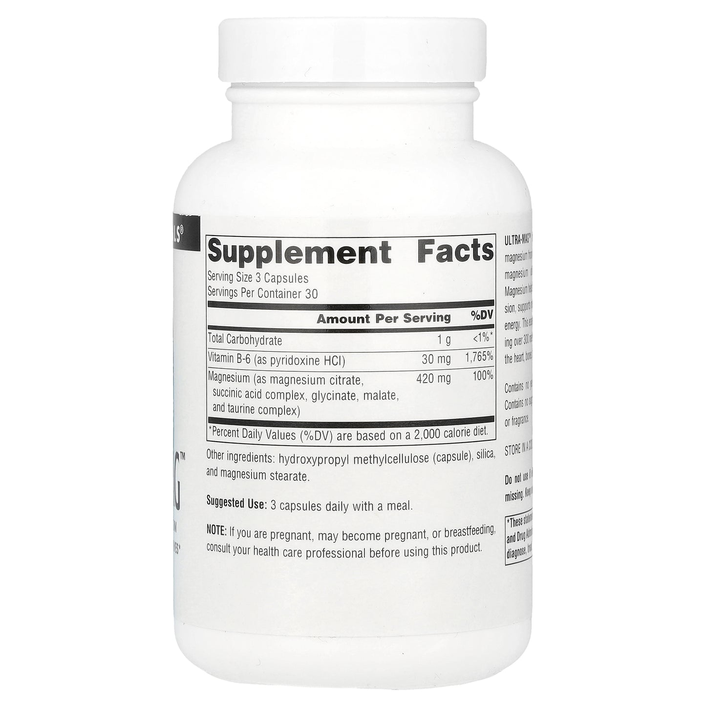 Source Naturals, Ultra-Mag™, 90 Vegan Capsules