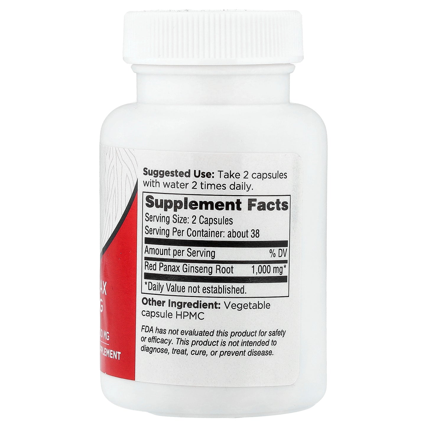 Dairyland Ginseng, Red Panax Ginseng, 500 mg, 75 Capsules