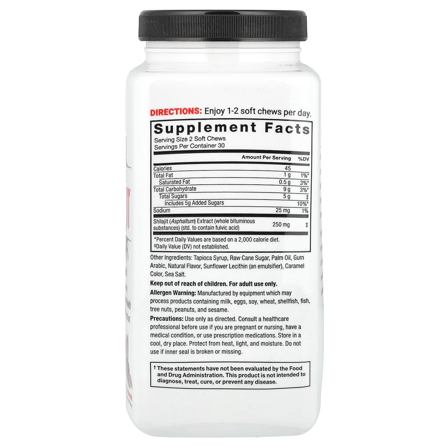 Force Factor, Supreme Shilajit™, Smoked Old Fashioned, 60 Soft Chews