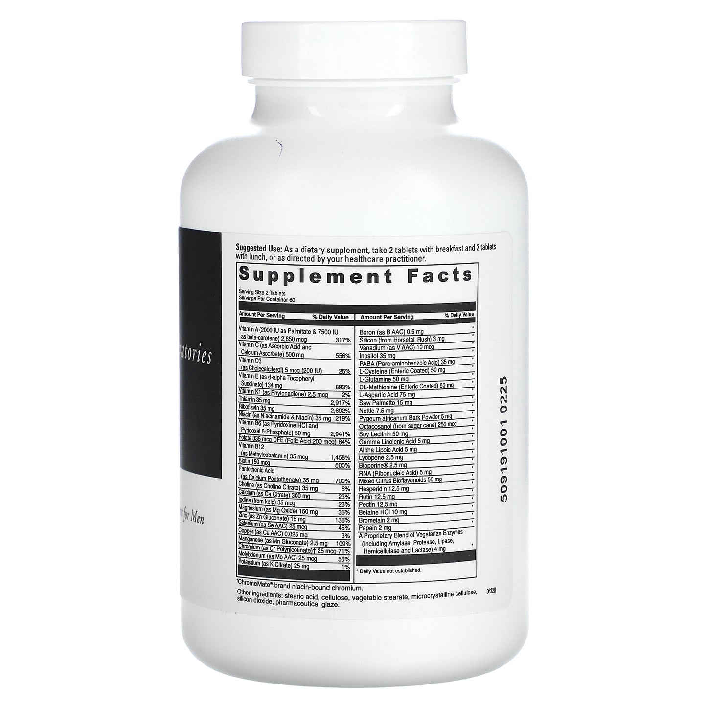 DaVinci Laboratories, Spectra Man, 120 Tablets