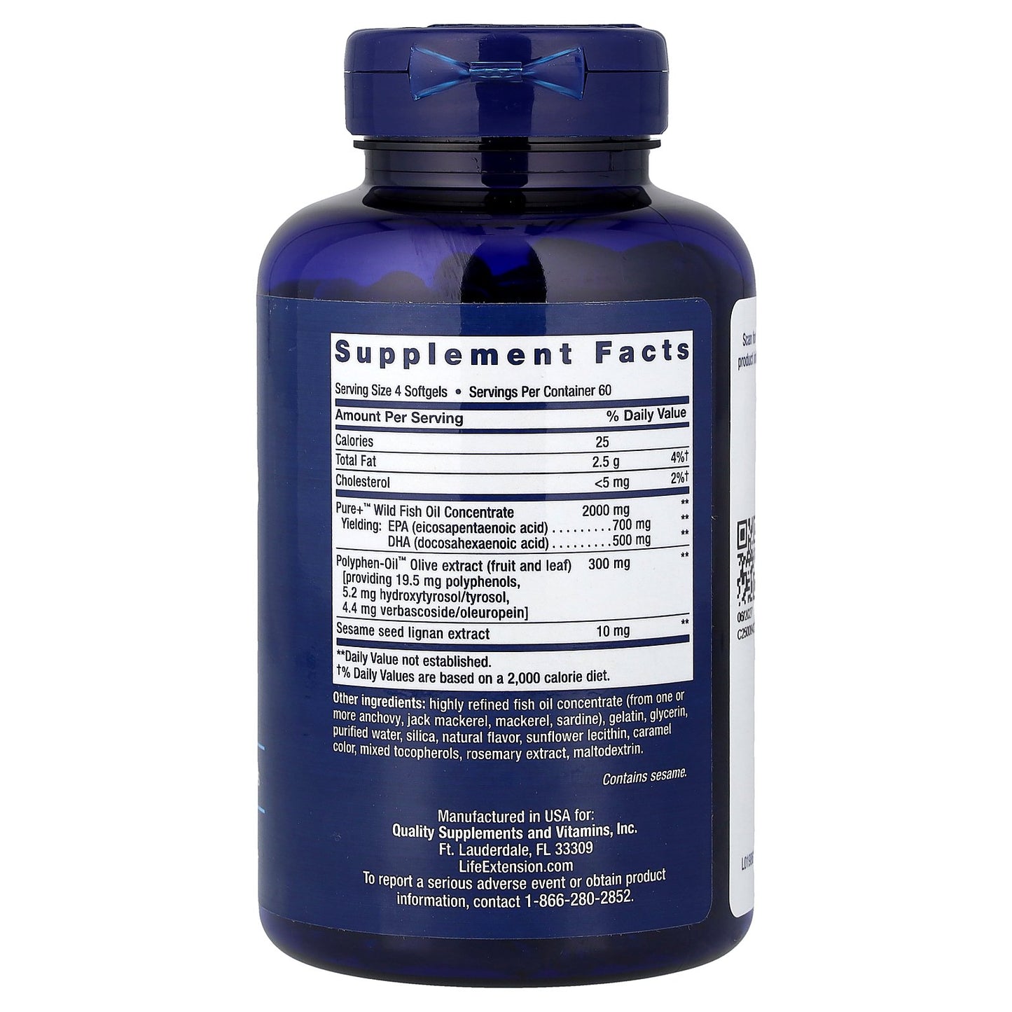 Life Extension, Super Omega-3, 240 Softgels