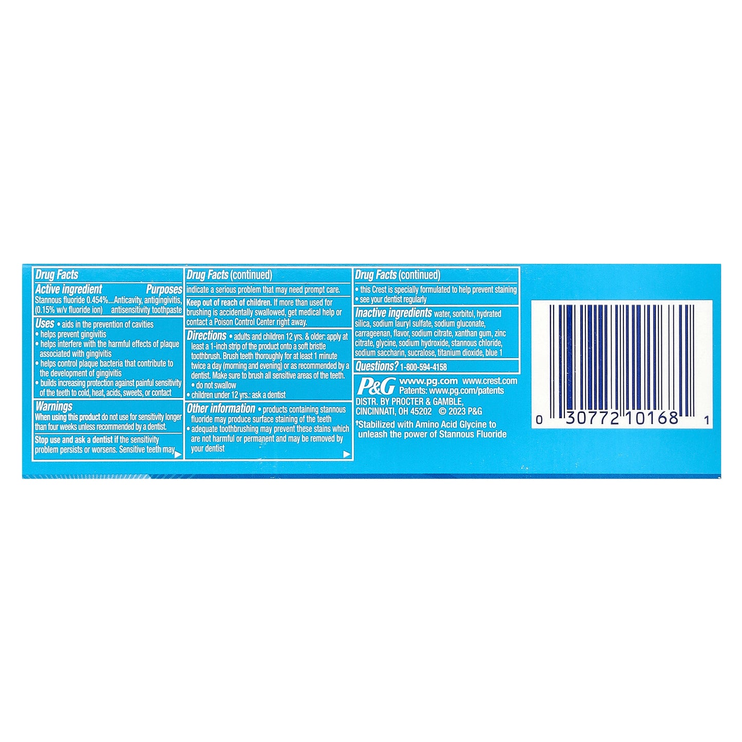 Crest, Pro-Health, Fluoride Toothpaste, Clean Mint, 3 oz (85 g)