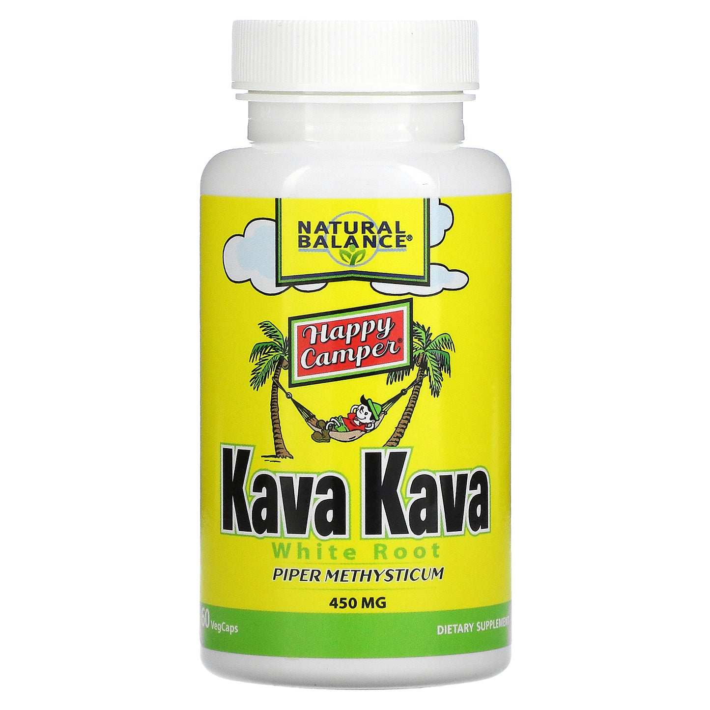 Natural Balance, Kava Kava, 60 VegCaps (450 mg per Capsule)