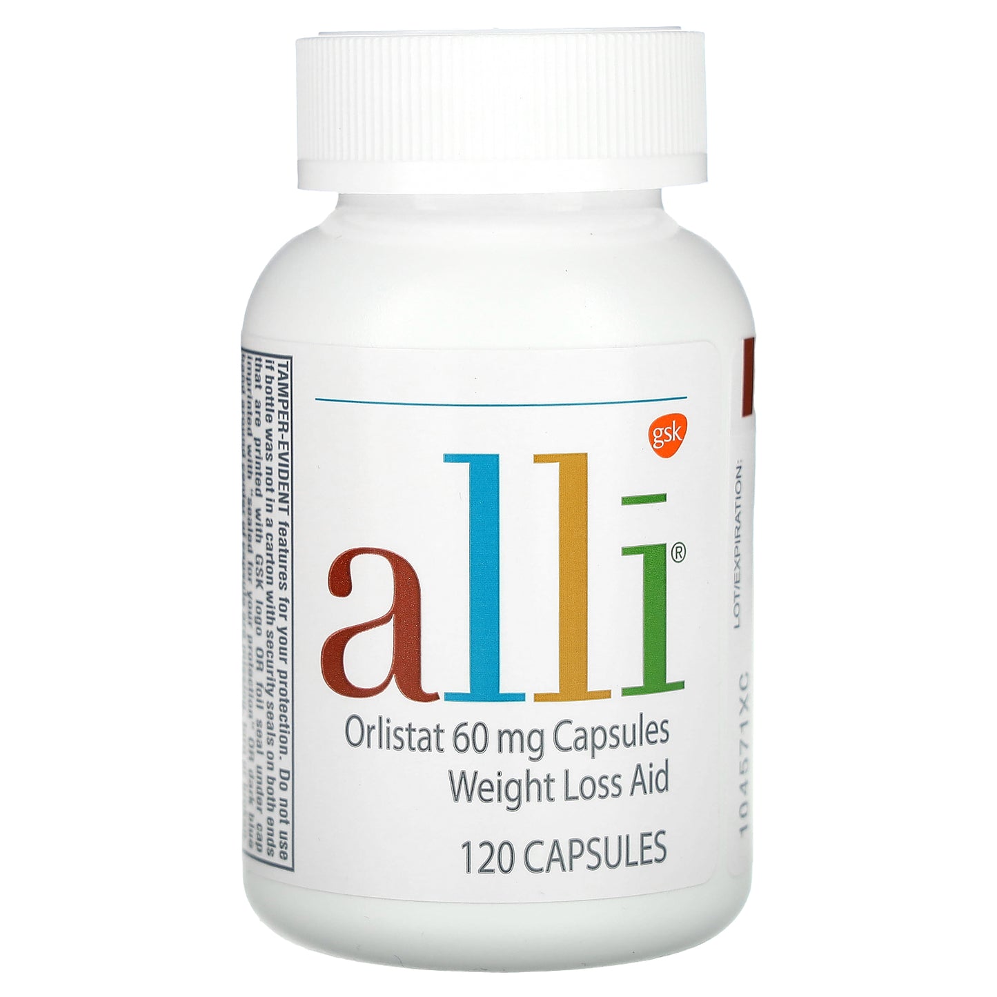 Alli, Orlistat, Weight Loss Aid, Refill Pack , 60 mg, 120 Capsules