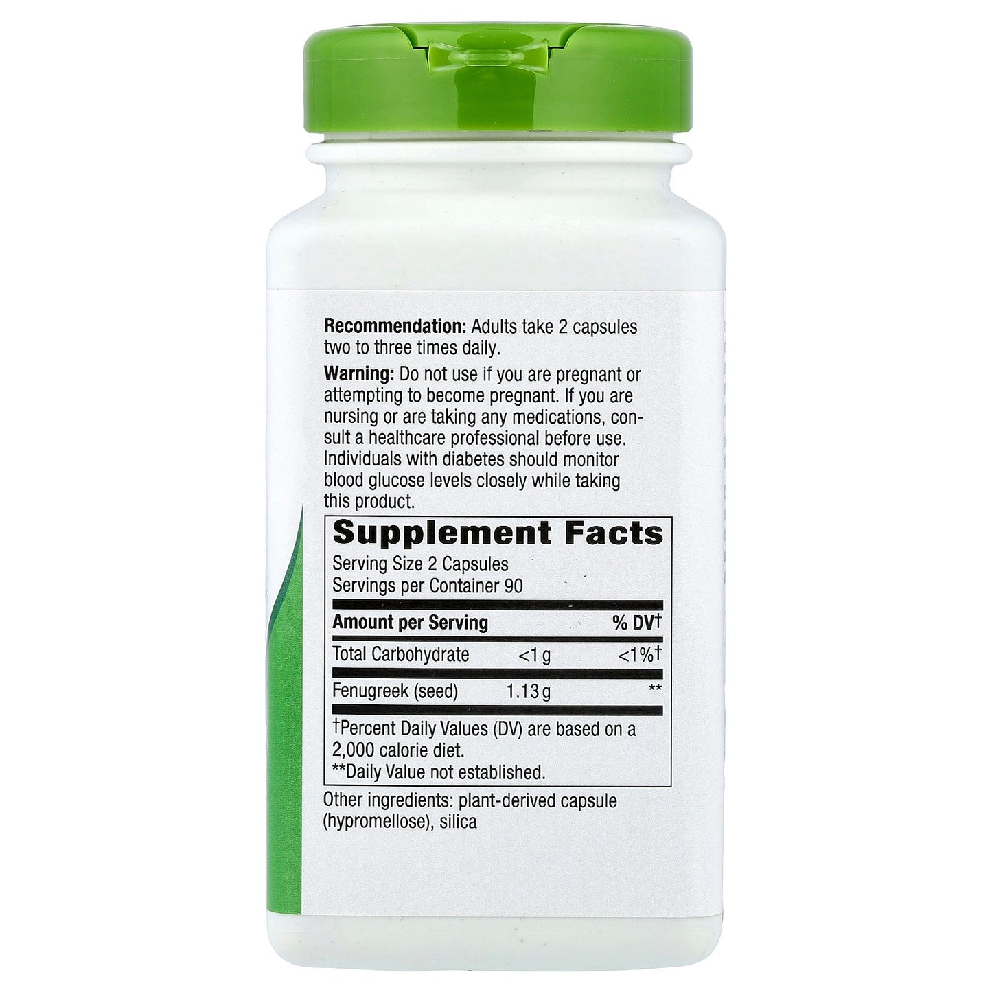 Nature's Way, Fenugreek Seed, 180 Vegan Capsules (565 mg per Capsule)