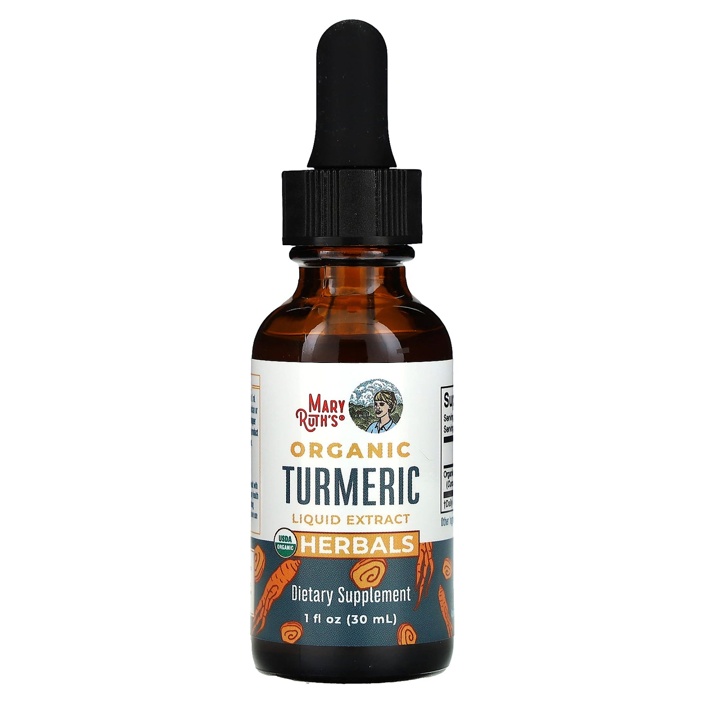 MaryRuth's, Organic Turmeric Liquid Extract, Alcohol Free, 1,190 mg, 1 fl oz (30 ml)